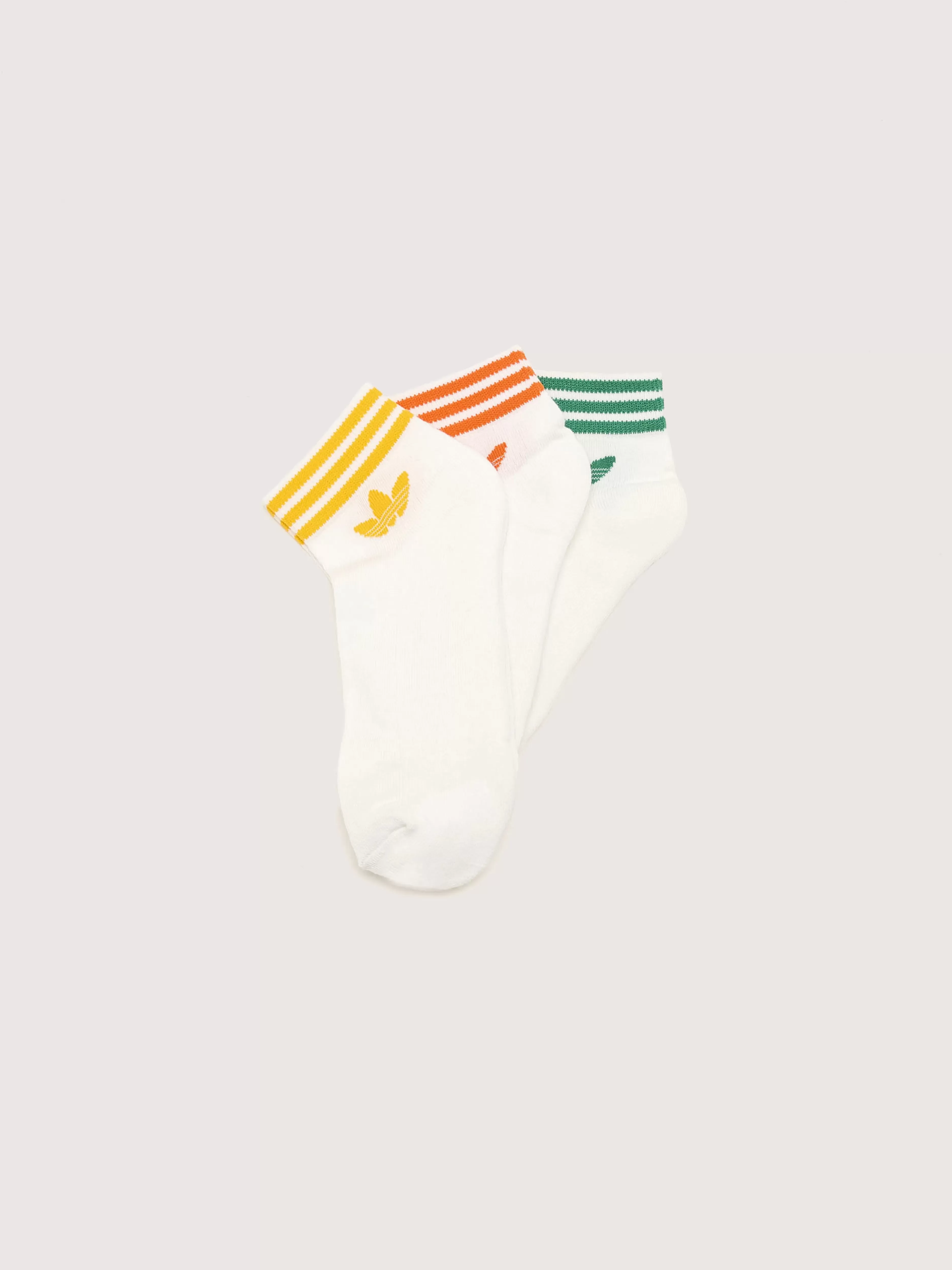 Chaussettes Basses Island Club Trefoil - Modèle Confortable Adidas Originals avec Motif Emblématique (Style Urbain)