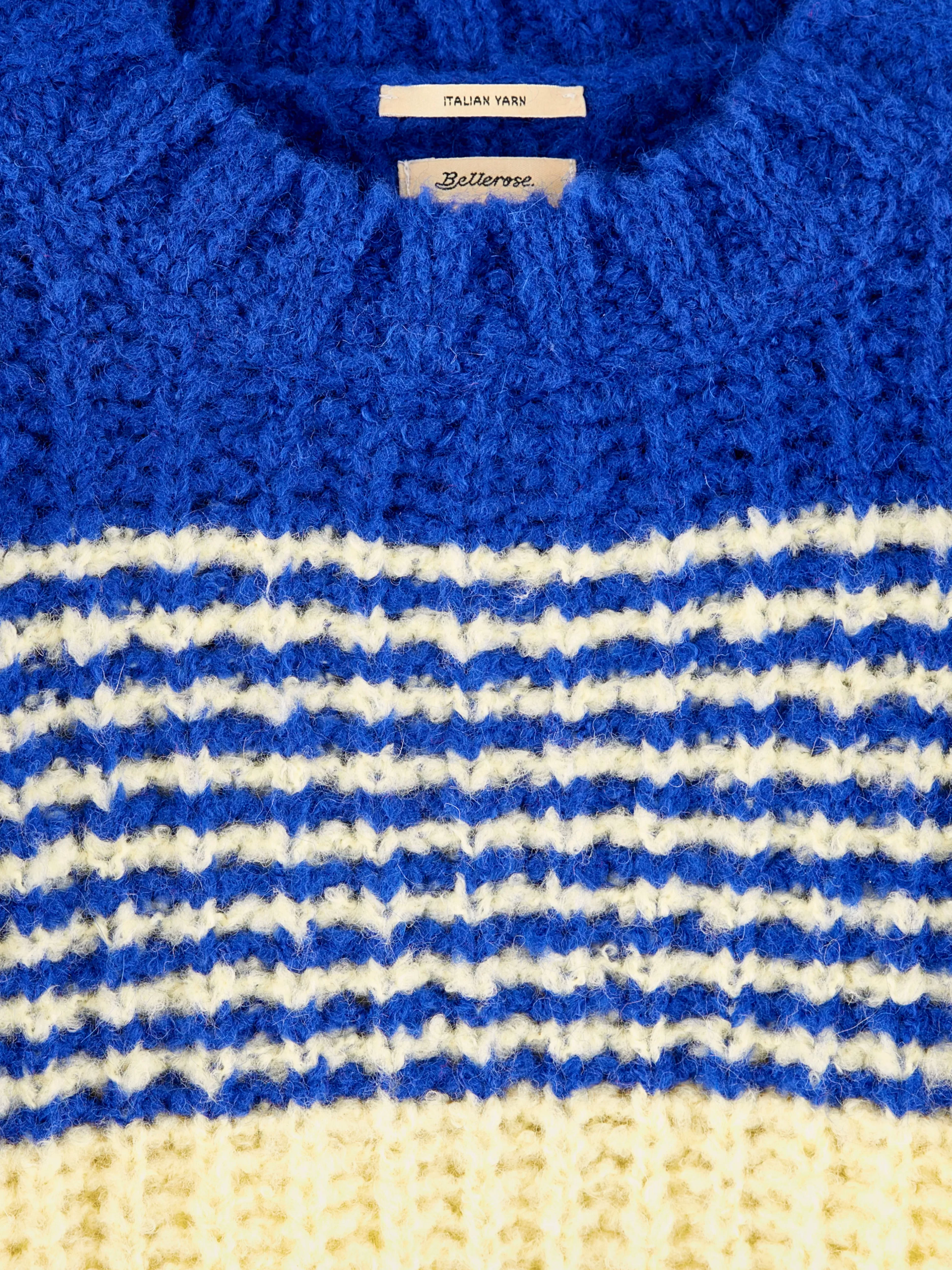 Pull Bellerose Agond - Col Rond Déstockage | Élégance Confortable Hiver 2024