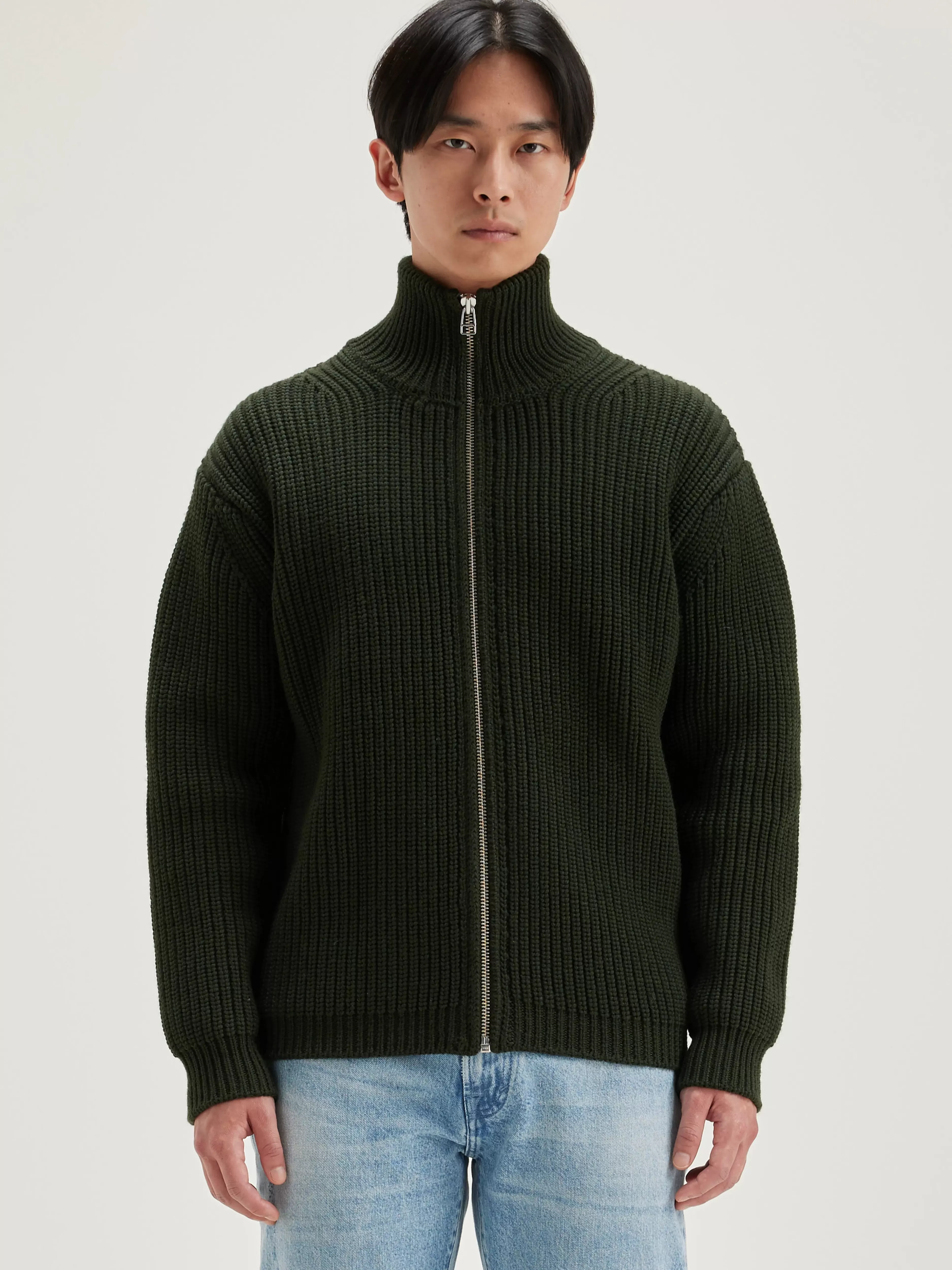 Bellerose Rits - Pull Léger en Laine Allip | Confort Optimal & Style Urbain | Nouvelle Collection Prix Doux