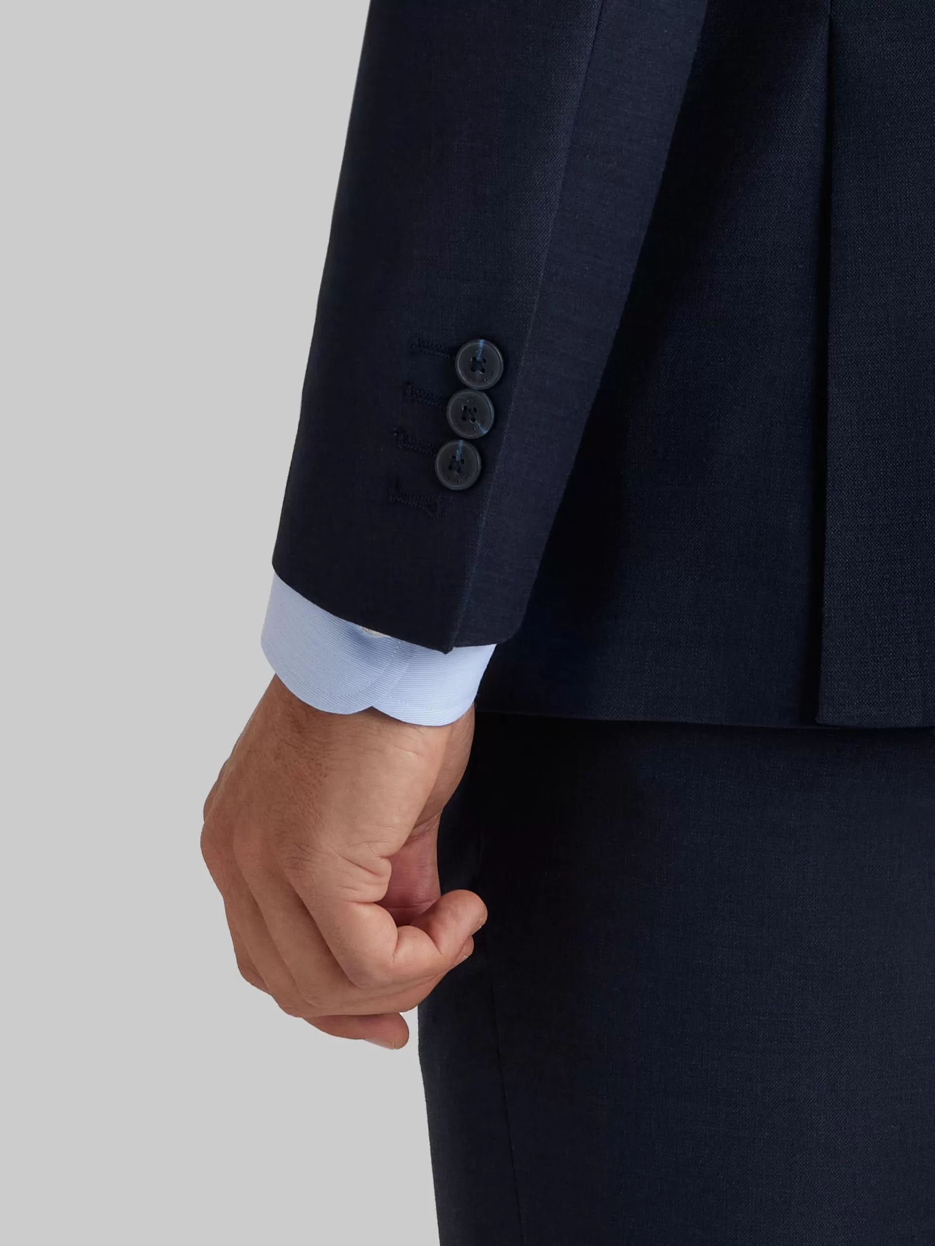 Découvrez la collection Alvaro Moreno : Veste américaine décontractée FIL A FIL en Bleu Marine - Confort premium et style intemporel