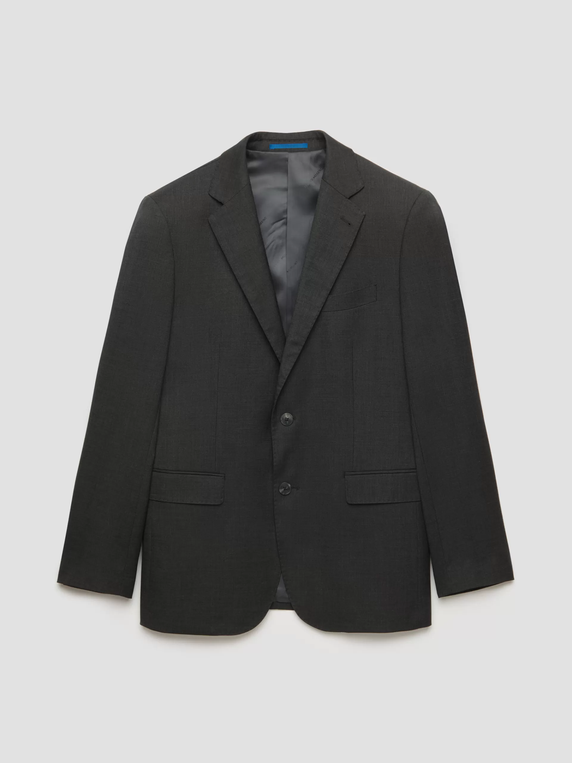 Alvaro Moreno - Americana Tissage Fil à Fil | Jean Slim Gris Anthracite - Style Urbain & Confort Optimal