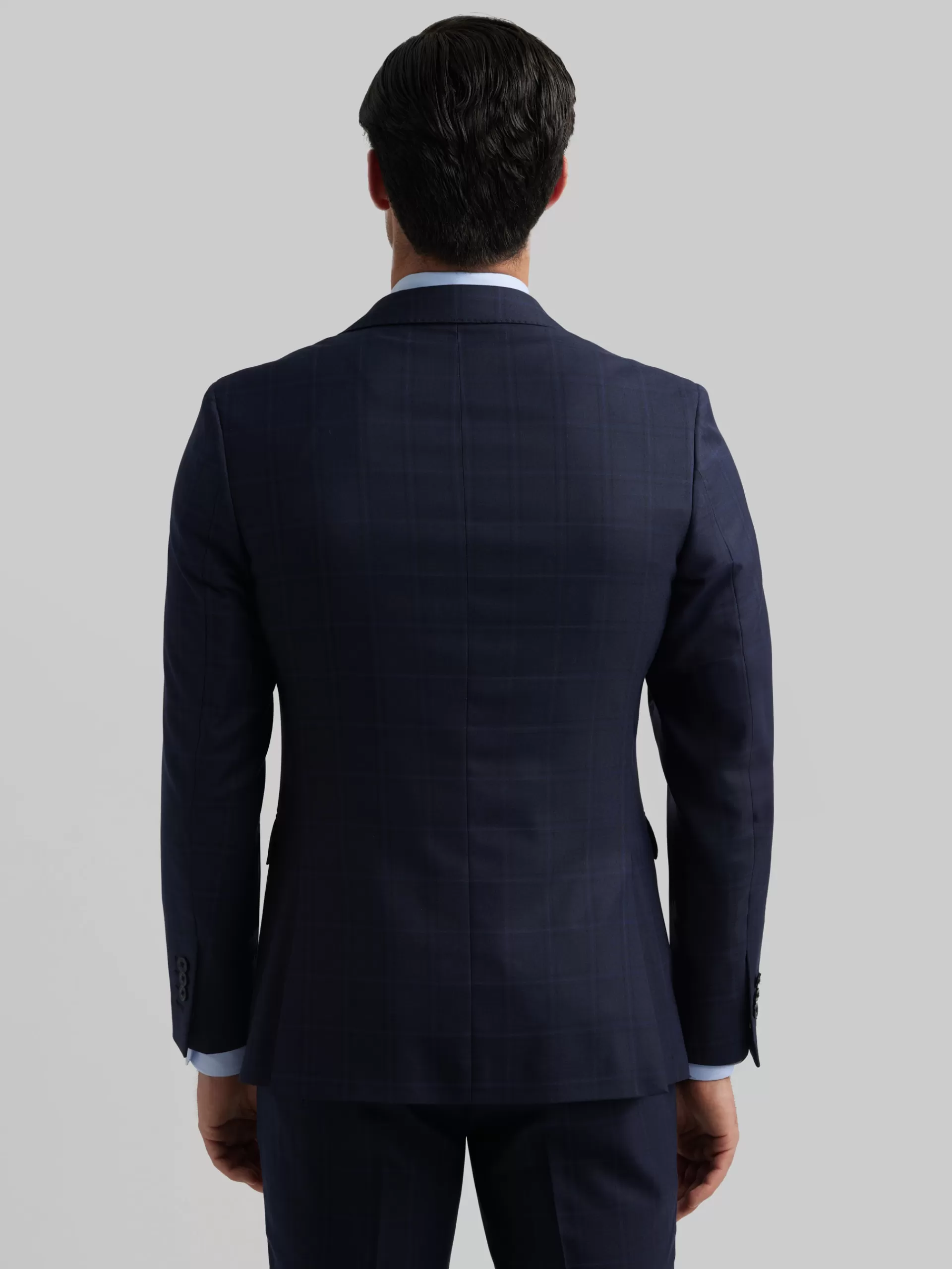 Élégante veste slim Americana Finestra d'Alvaro Moreno - Bleu marine intemporel pour un style contemporain