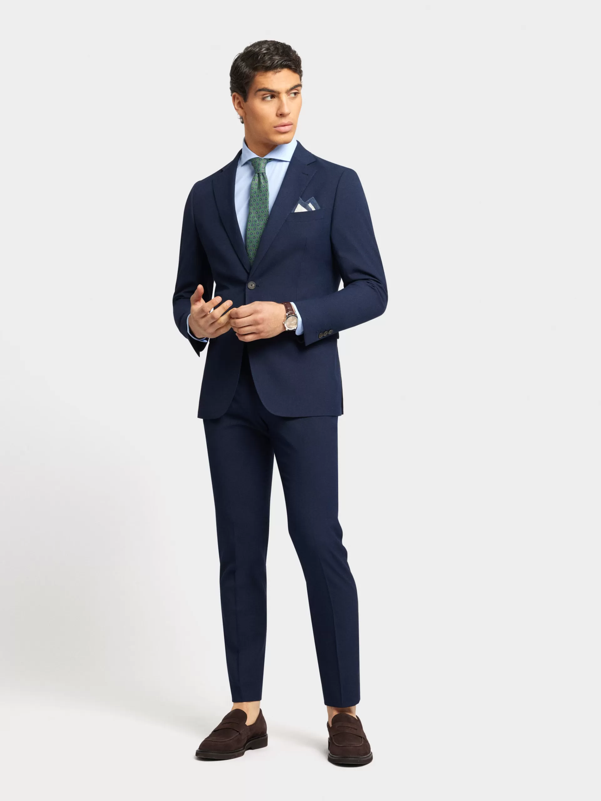 Blazer décontracté Alvaro Moreno Micro Bird - Bleu marine élégant | Mode urbaine printemps-été 2024