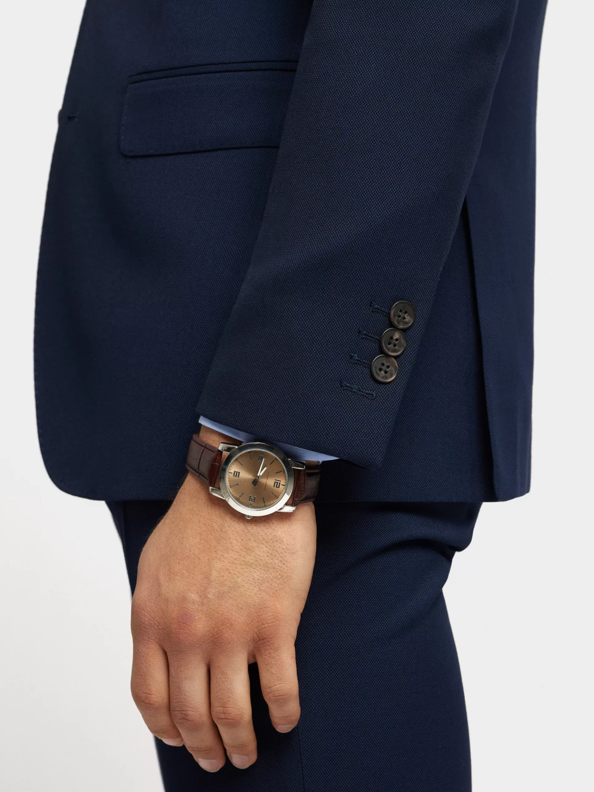 Blazer décontracté Alvaro Moreno Micro Bird - Bleu marine élégant | Mode urbaine printemps-été 2024