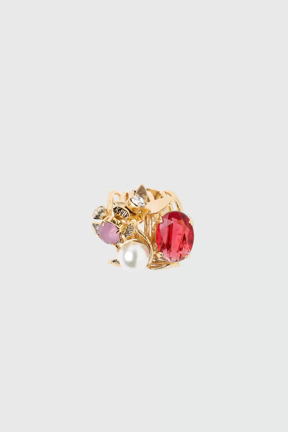 Bague Fantaisie Donna Roy-Rogers - Création Élégante avec Cristaux Éclatants pour Femme