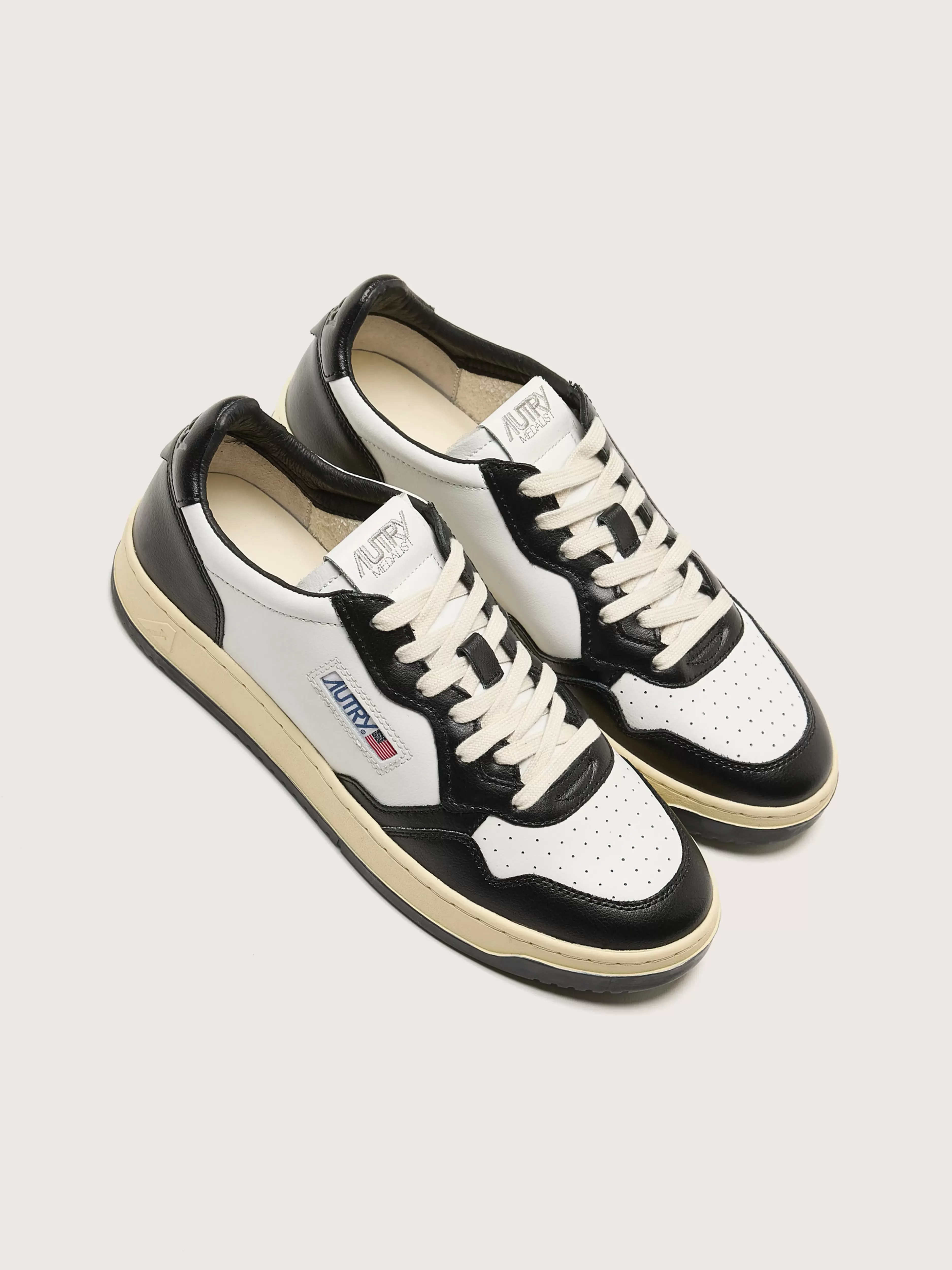 Chaussures Basses Medalist Deux Tons Homme - Promotion Exclusives Autry Déstockage