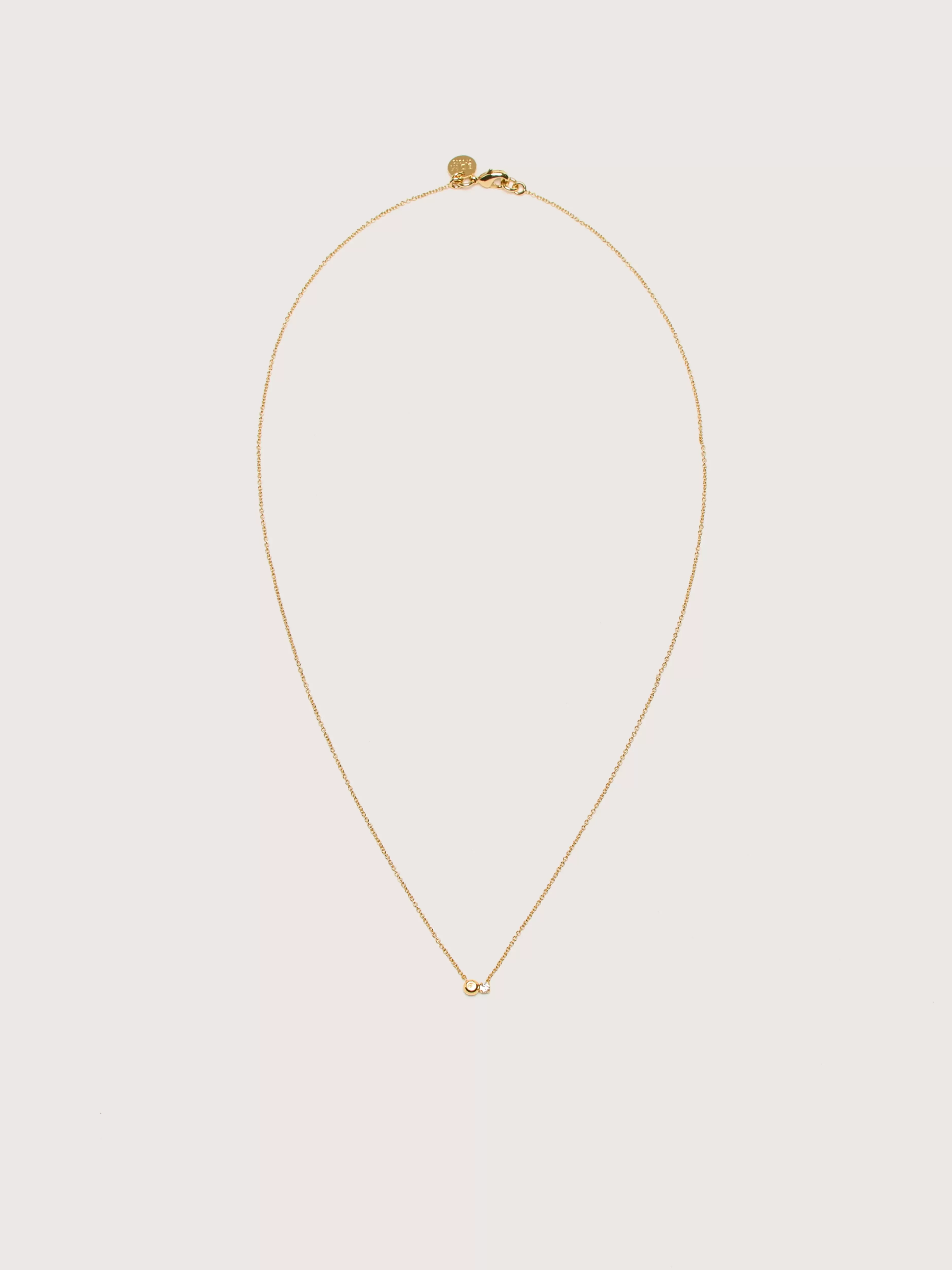 Collier Long Zéphyr en Métal Doré - Style Bohème Élégant | Collection Studio BDM en Promotion