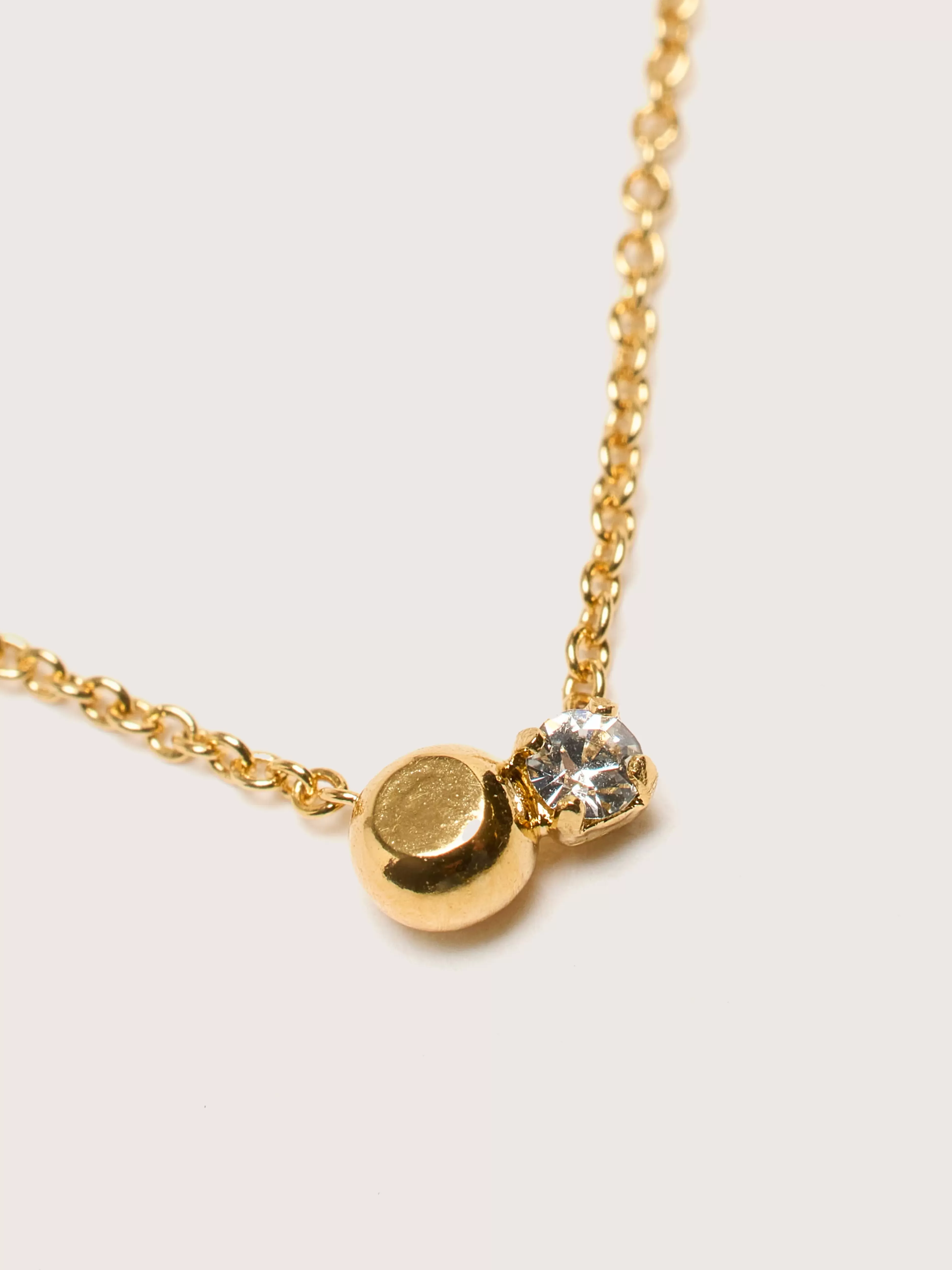Collier Long Zéphyr en Métal Doré - Style Bohème Élégant | Collection Studio BDM en Promotion