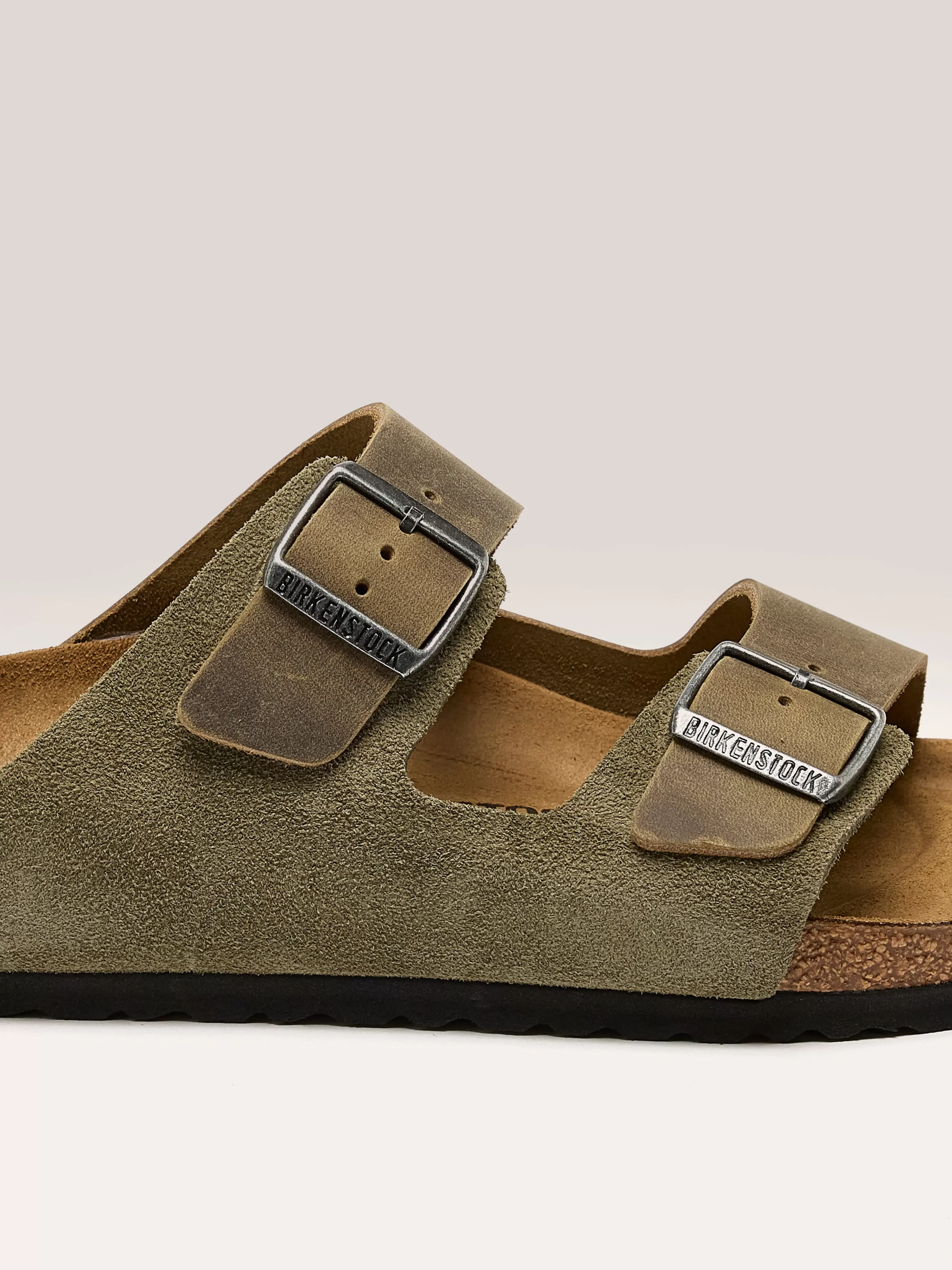 Sandales Arizona en Daim Souple pour Homme - Confort Birkenstock & Style Intemporel