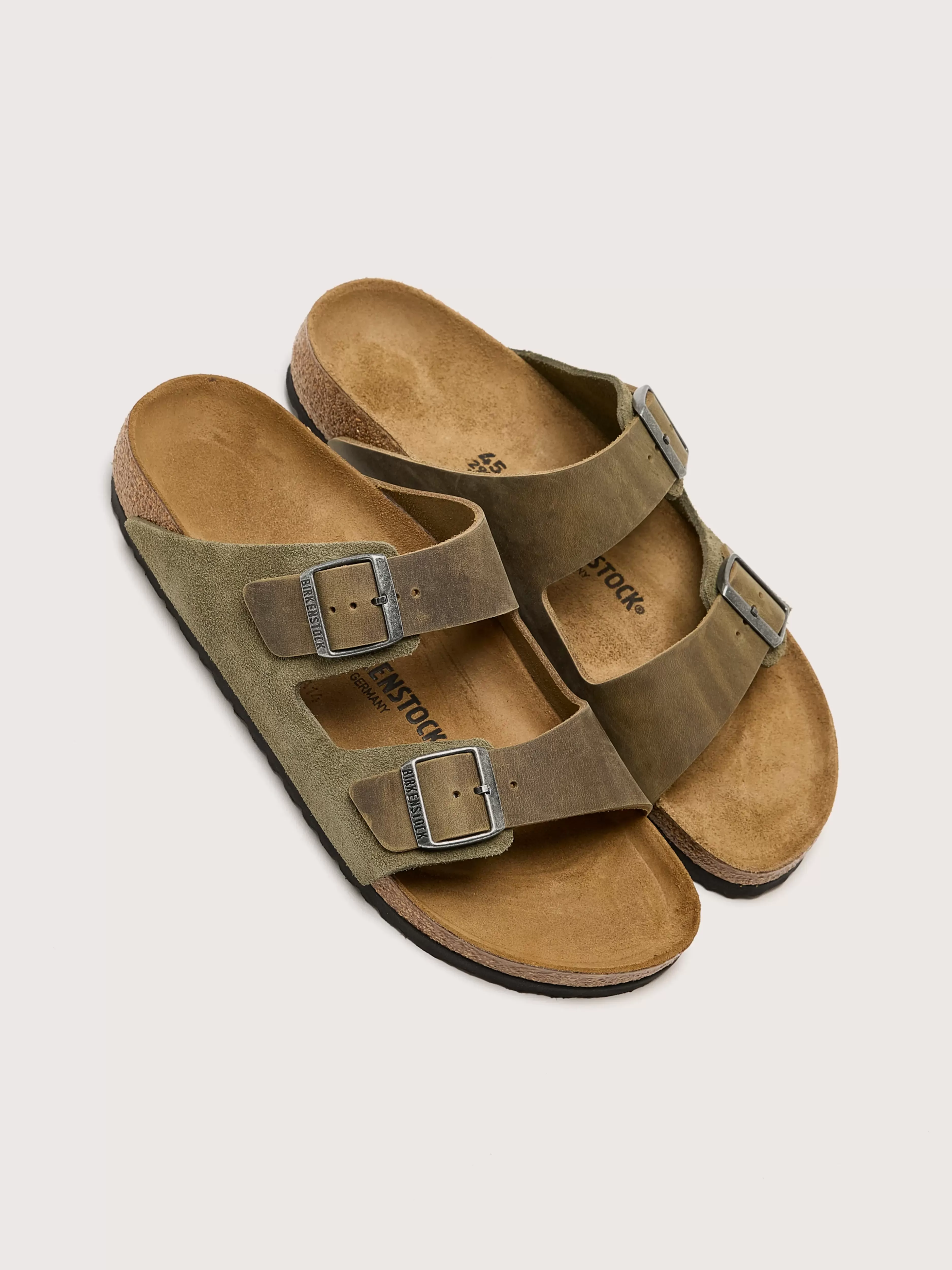 Sandales Arizona en Daim Souple pour Homme - Confort Birkenstock & Style Intemporel