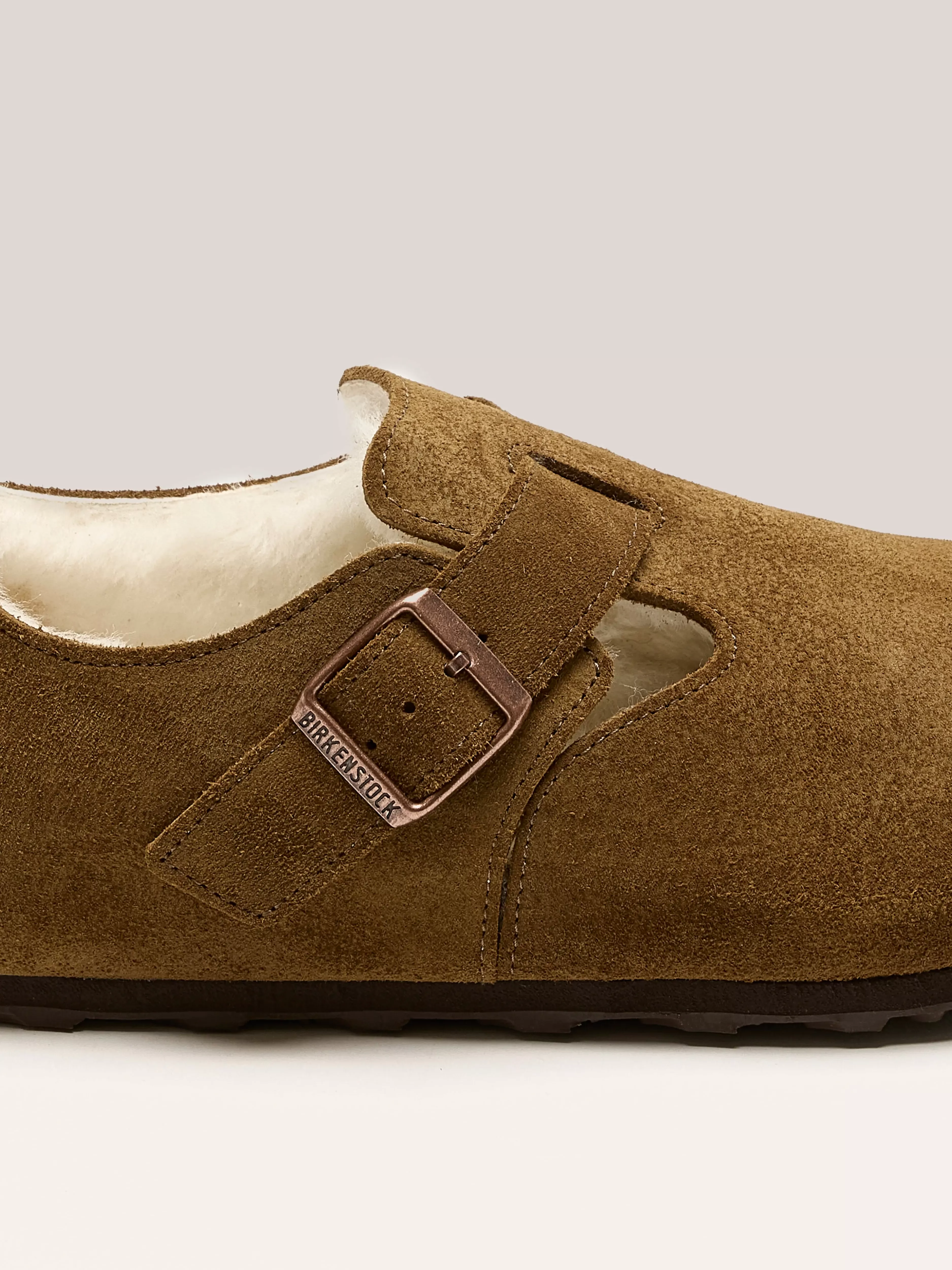 Promotion Birkenstock : Sandales London inversées pour femme - Confort élégant en cuir souple