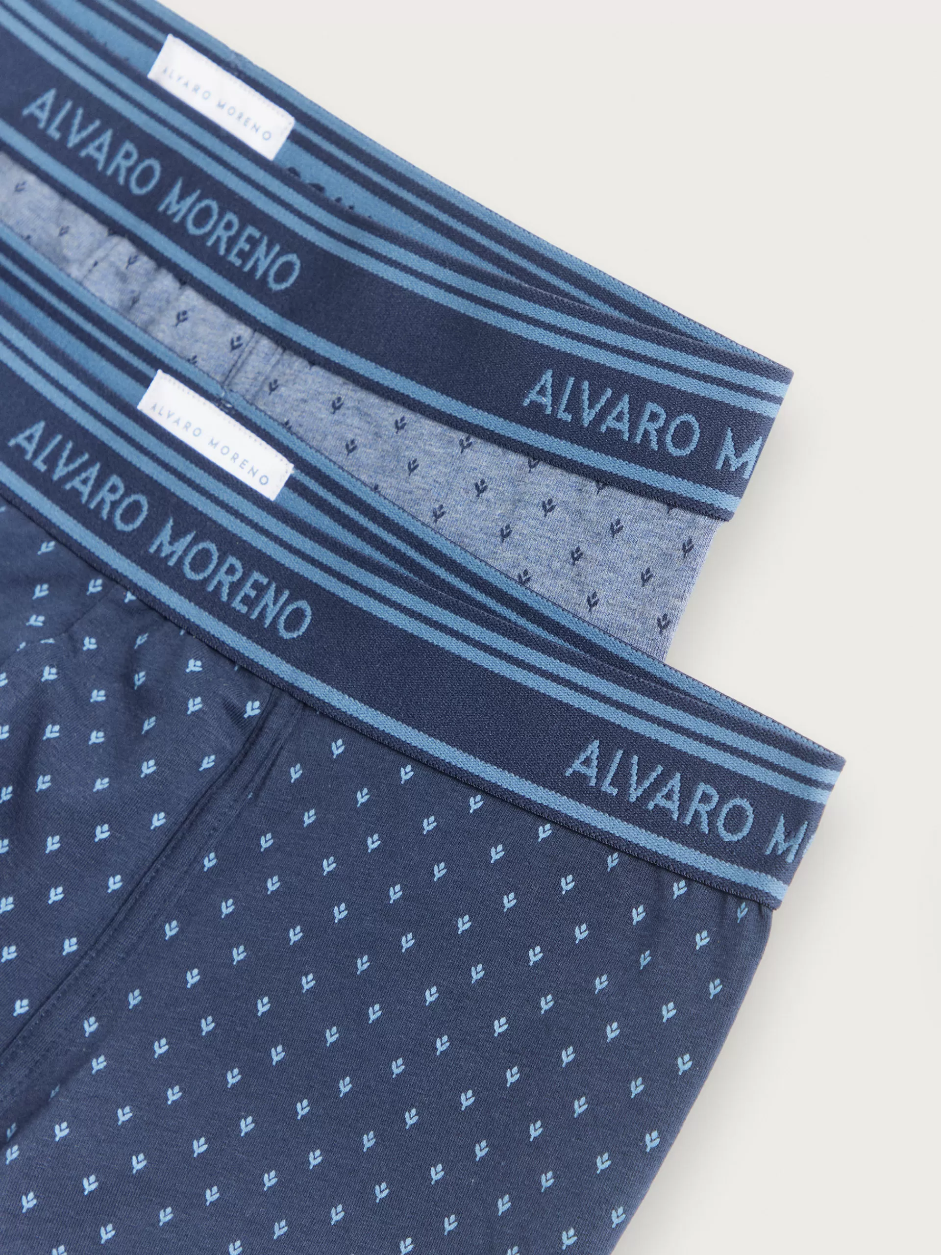Boxer Homme Alvaro Moreno - Bleu Marine à Motifs Floraux en Promotion