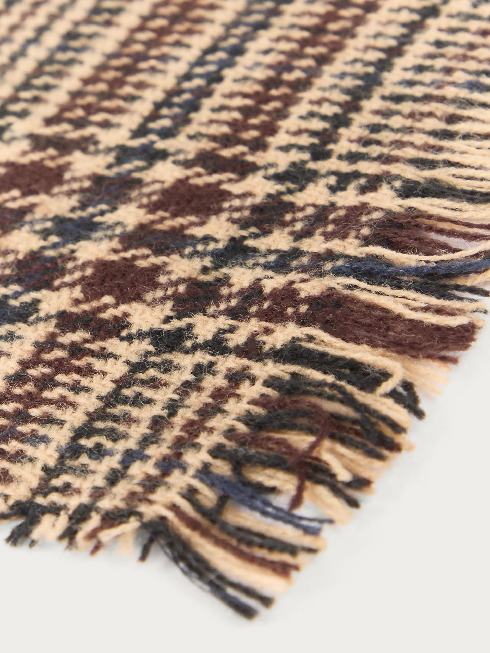 Écharpe tendance Alvaro Moreno - Motif carreaux bleu marine