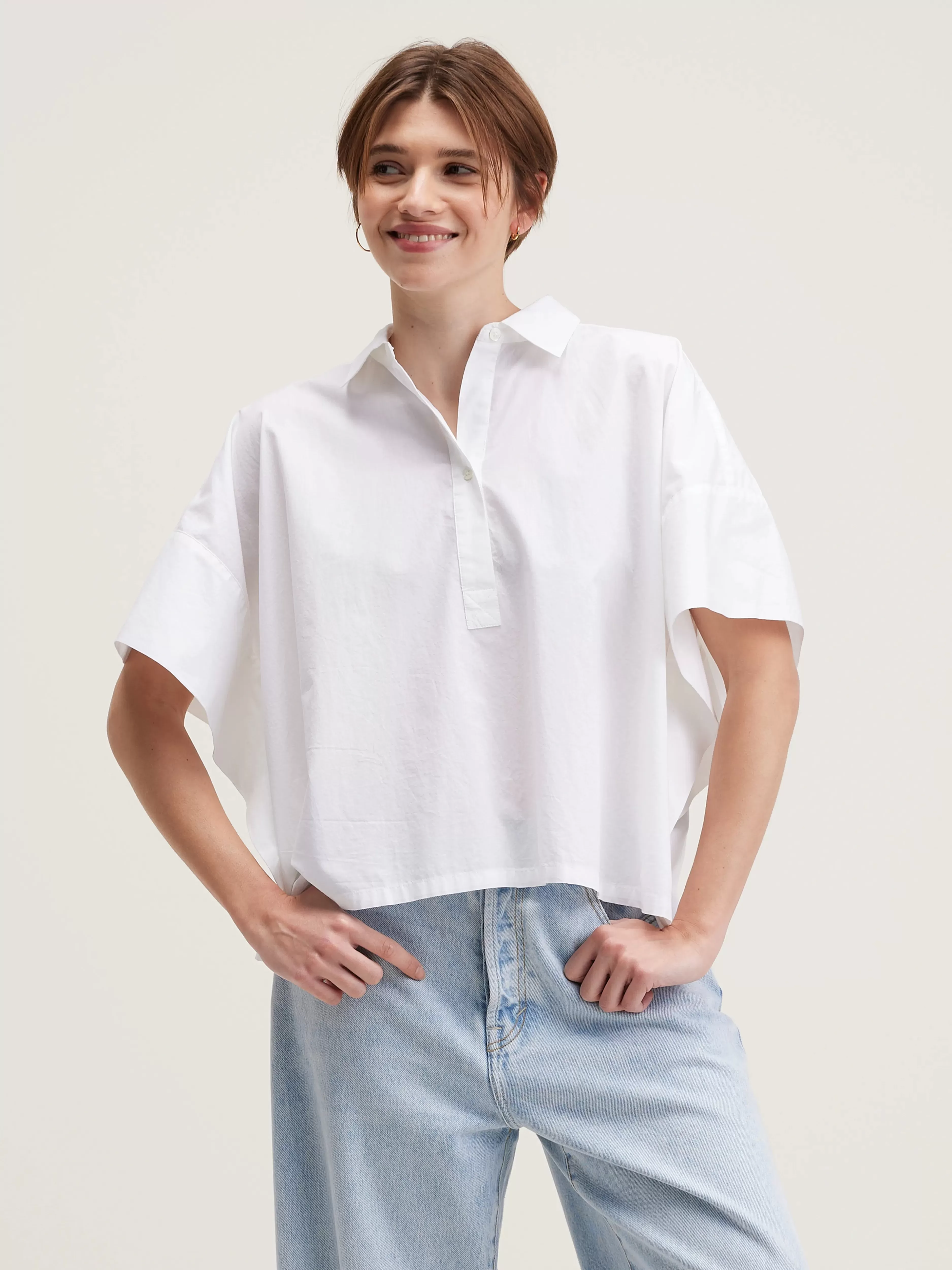 Élégante Chemise Bellerose Mouwloos - Collection Printemps en Promotion Exclusive