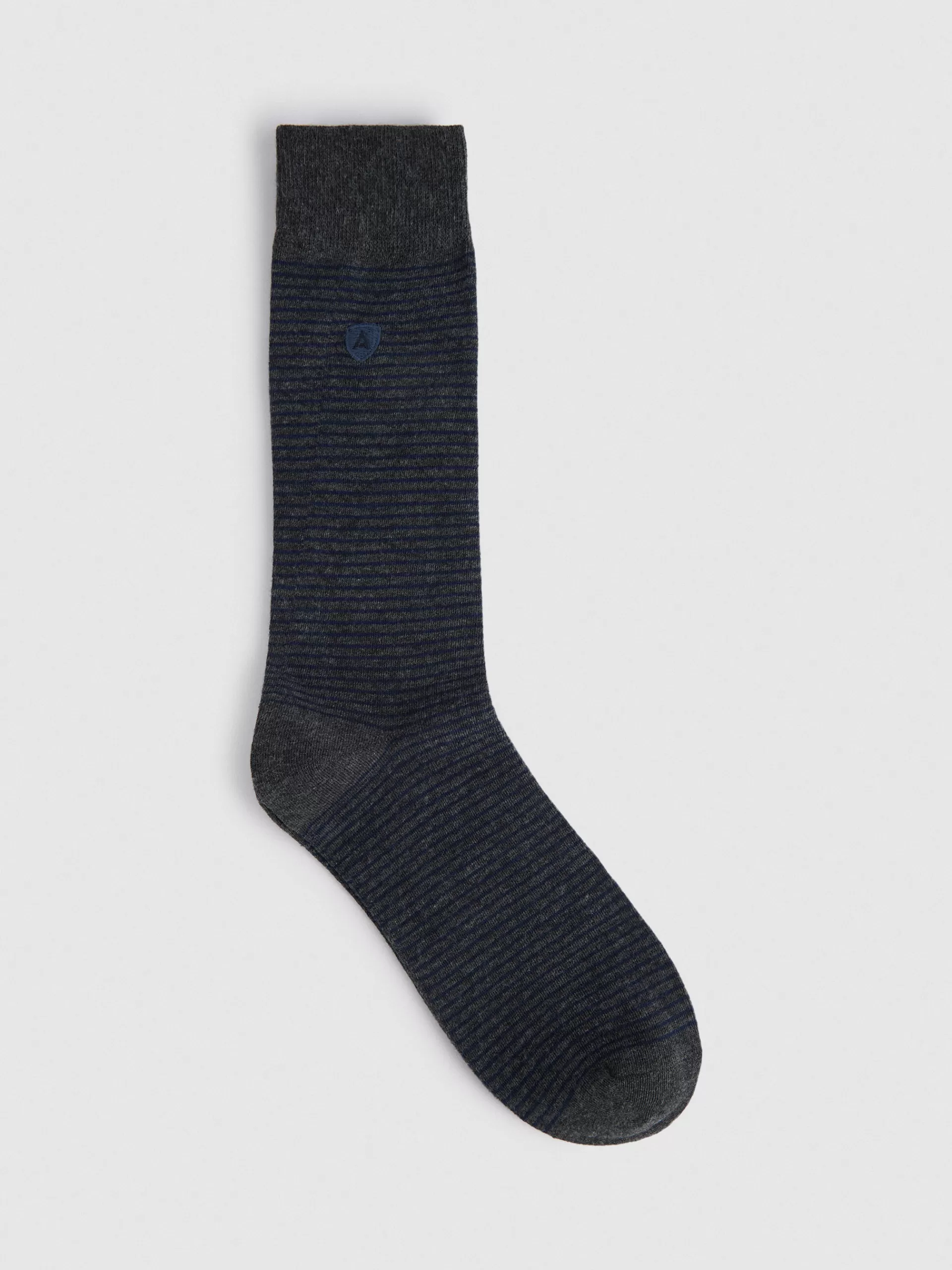 Alvaro Moreno - Chaussettes Haut de Gamme en Coton Élégant Bleu Marine - Style Urbain Intemporel