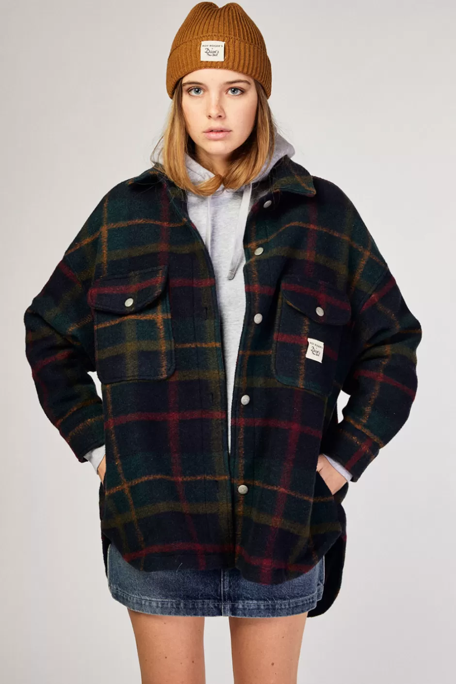 Chemise pour homme Roy Rogers en coton - Style western à carreaux Dave's New York (Lana)