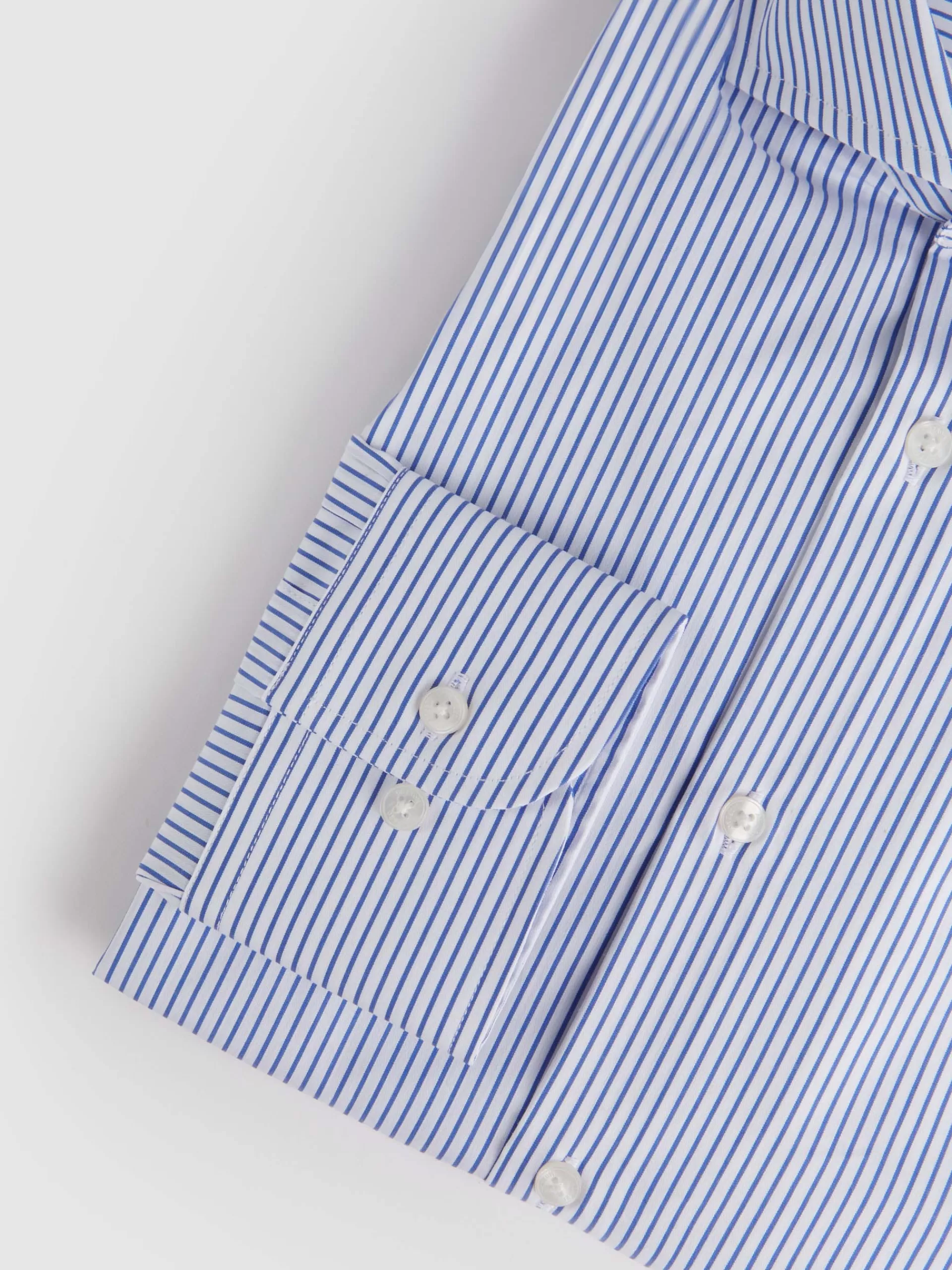 Chemise Homme Confortable à Rayures Bleu Ciel | Alvaro Moreno | Promotion Limitée