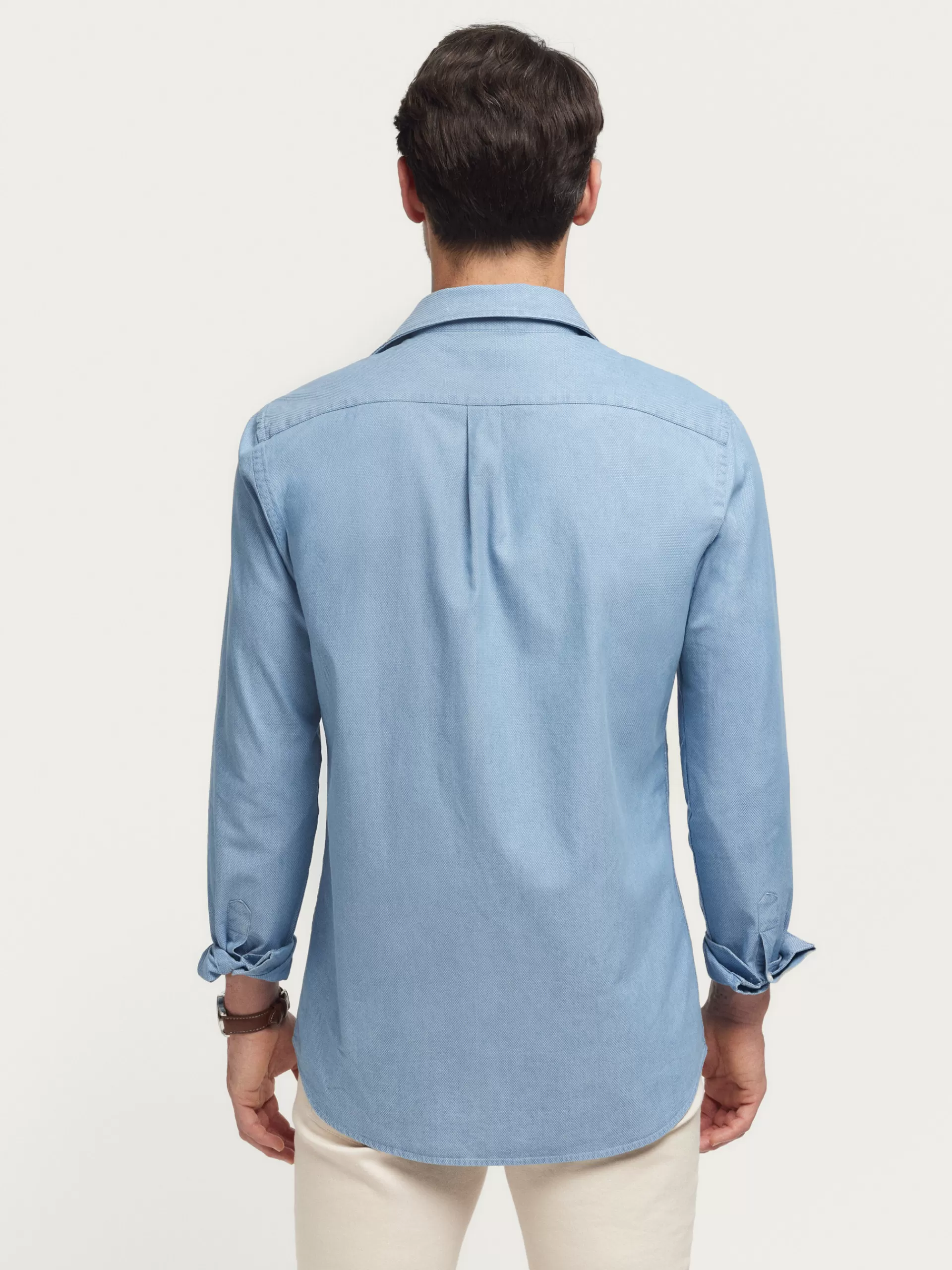 Chemise Denim Alvaro Moreno - Structure Résistante Bleu Ciel, Best-Seller Printanier