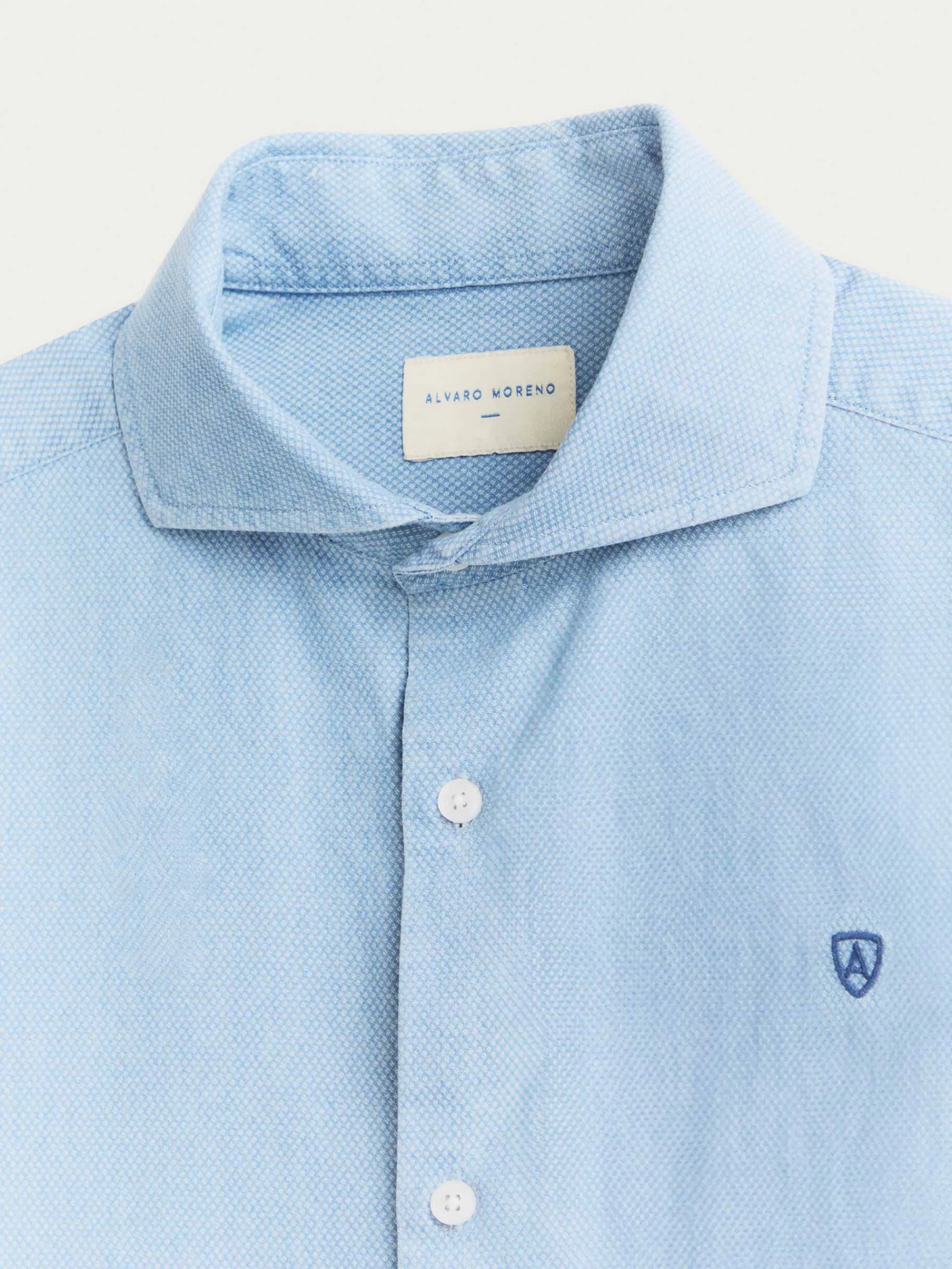 Chemise Denim Alvaro Moreno - Structure Résistante Bleu Ciel, Best-Seller Printanier
