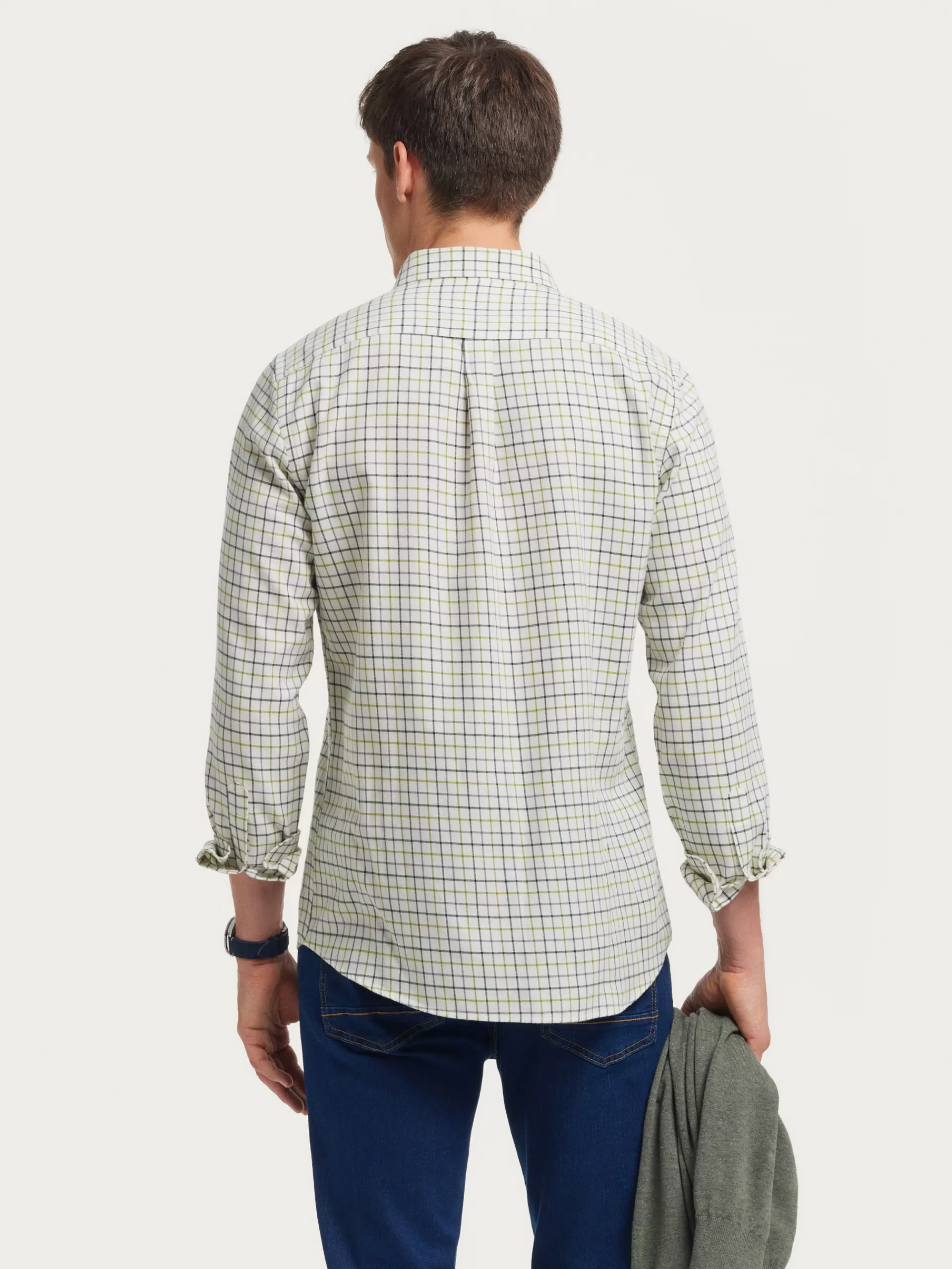 Chemise en flanelle à carreaux Alvaro Moreno - Vert forêt | Modèle décontracté en promotion