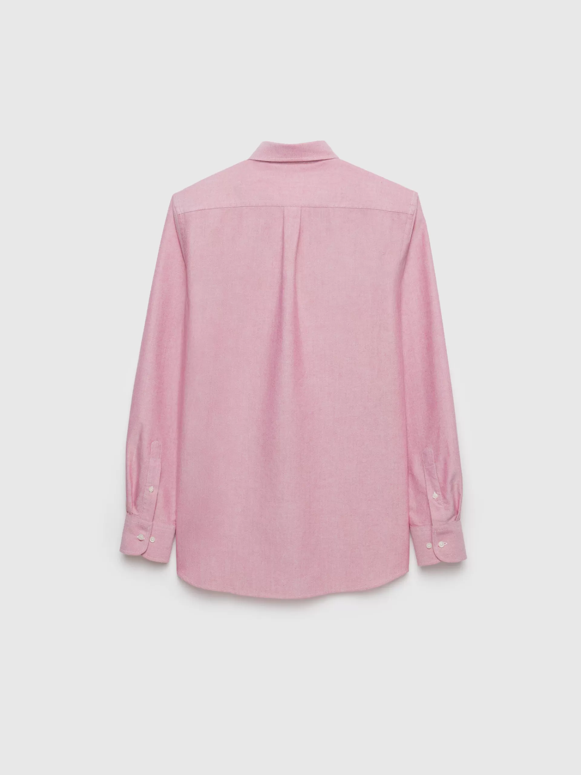 Chemise Homme en Tissu Oxford Uni - Alvaro Moreno - Rouge Bordeaux Élégant