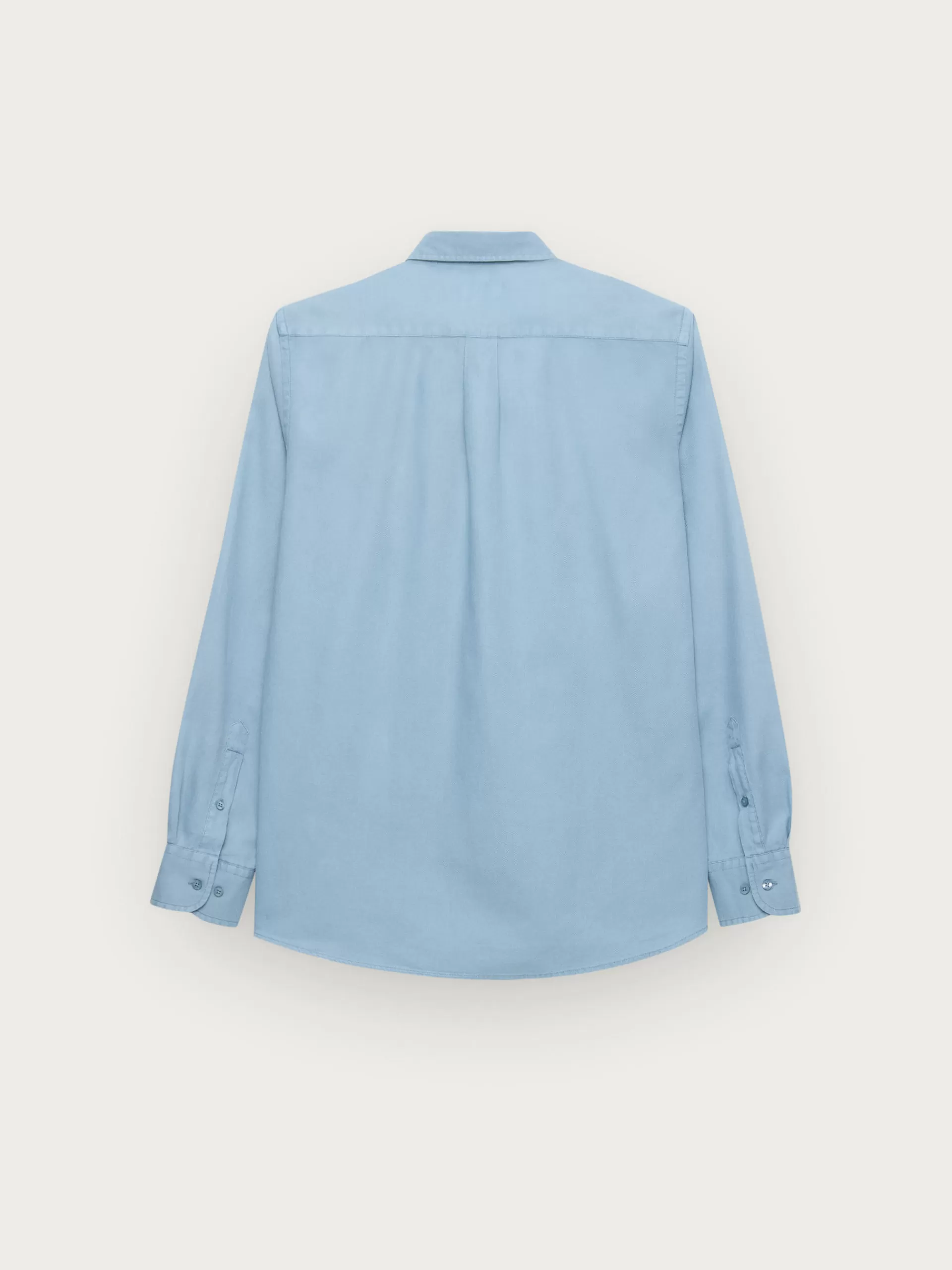 Chemise décontractée Alvaro Moreno - Teinture artisanale Panama Bleu Ciel en promotion exclusive