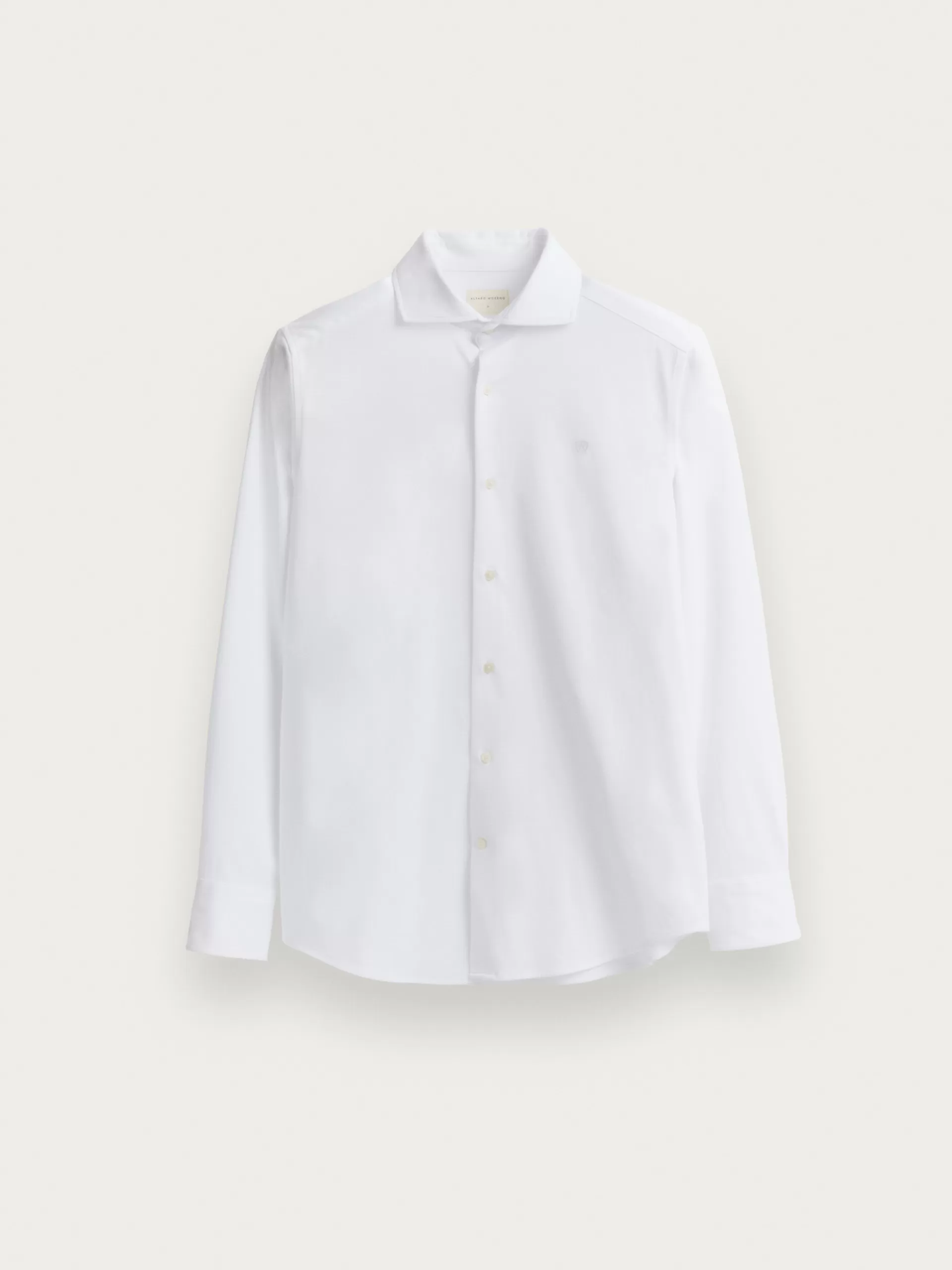 Chemise Alvaro Moreno en Maille Souple - Tendance Actuelle - Blanc Neutre Confort Optimal