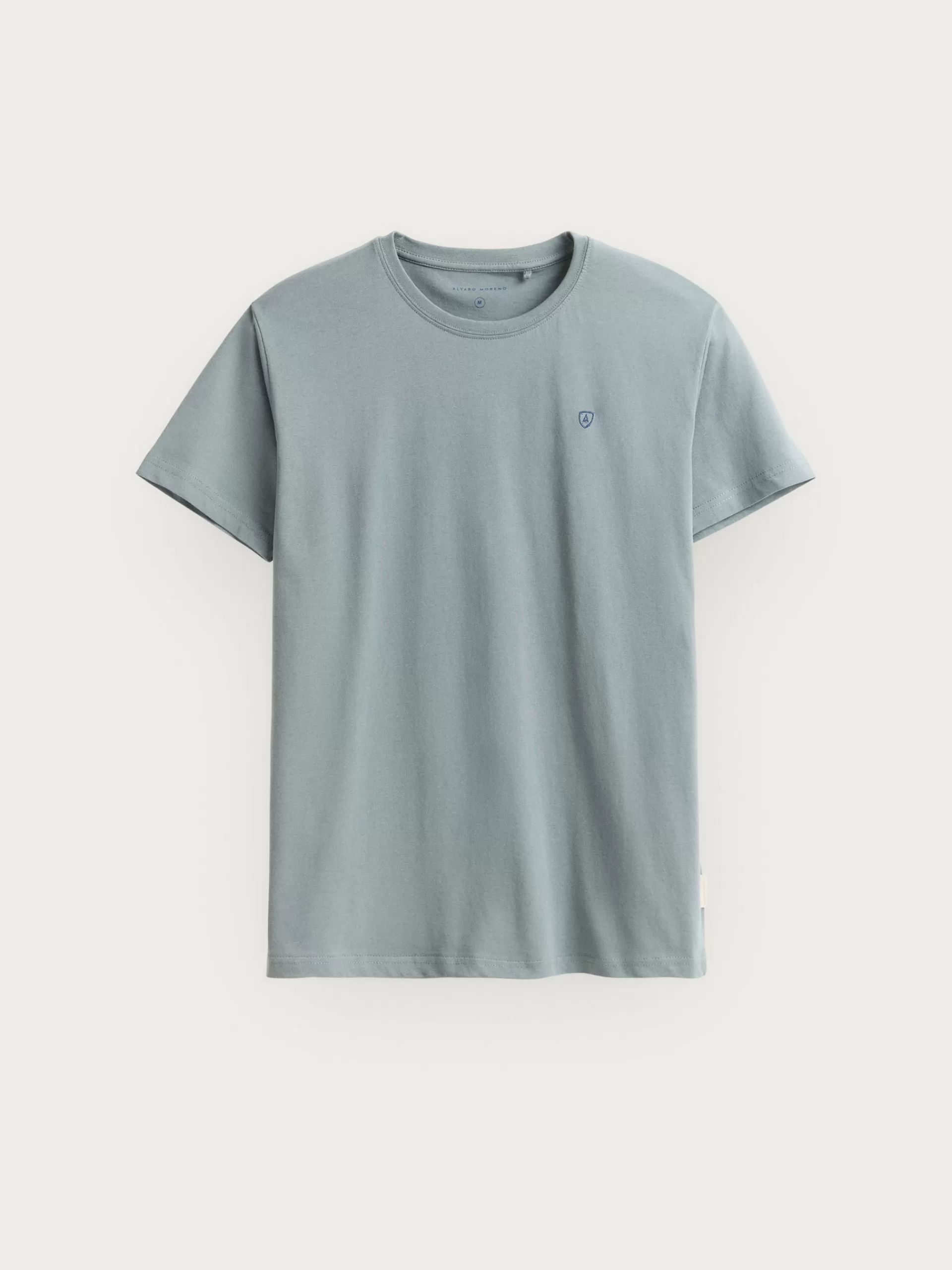 Liquidation exclusive : T-shirt essential Alvaro Moreno - Bleu océan, coupe confortable