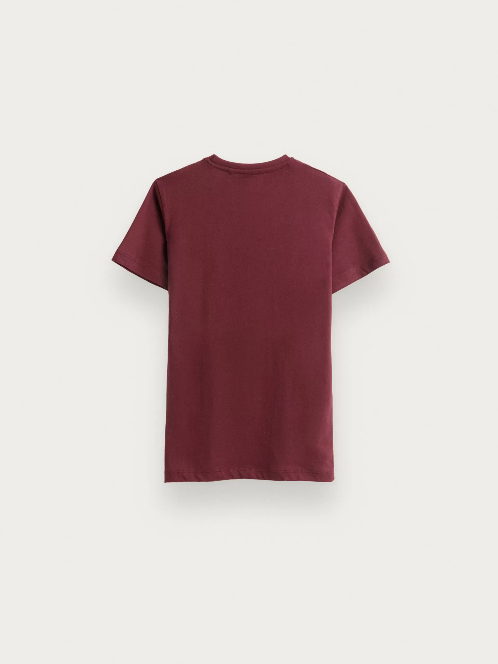 T-shirt classique pour enfant - Ton bordeaux doux | Collection Alvaro Moreno en Vente Flash
