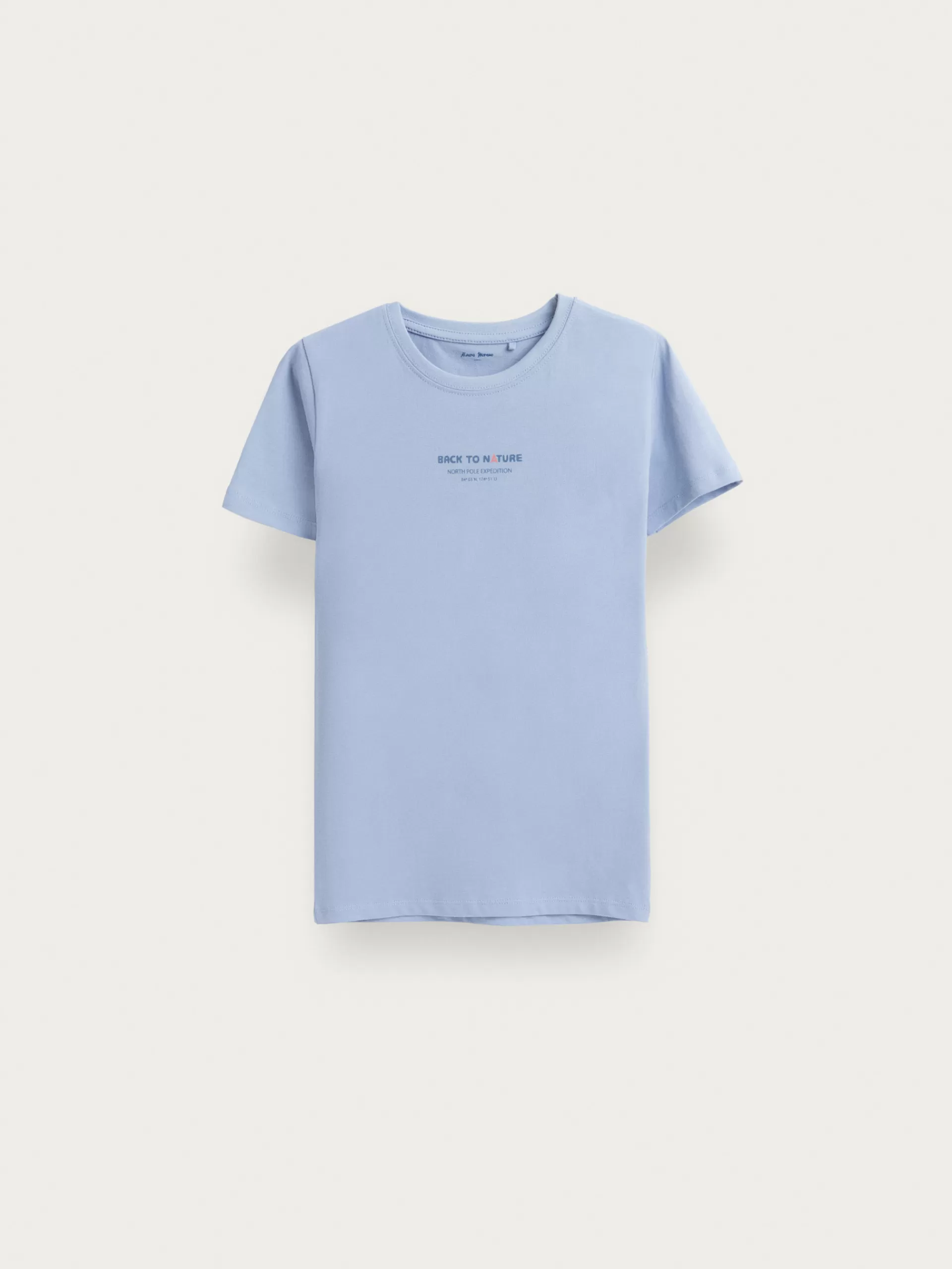 Alvaro Moreno | T-shirt Expédition Enfant Bleu Céleste - Léger & Confortable (Promo Éclair)