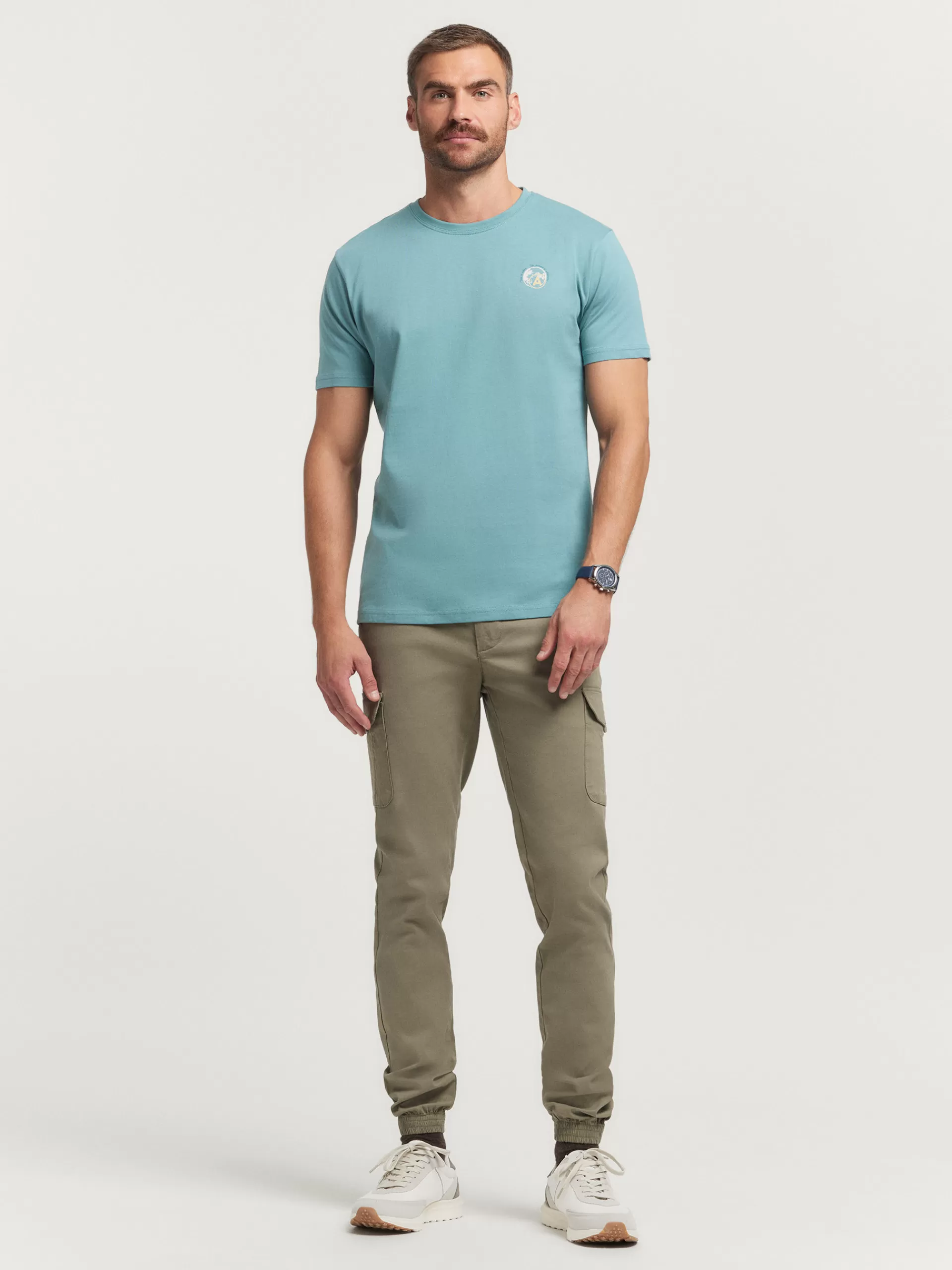 Online Alvaro Moreno CAMISETA LANDSCAPE  Verde Agua