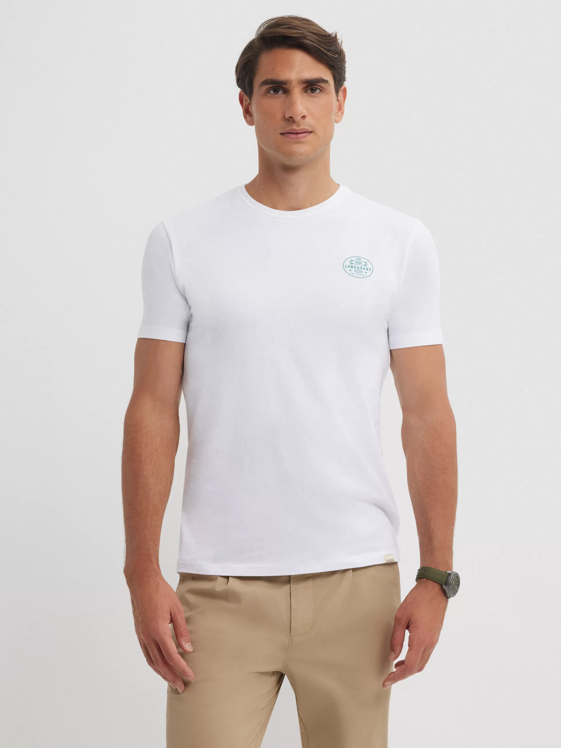 Flash Sale Alvaro Moreno CAMISETA LONGBOARD  Blanco