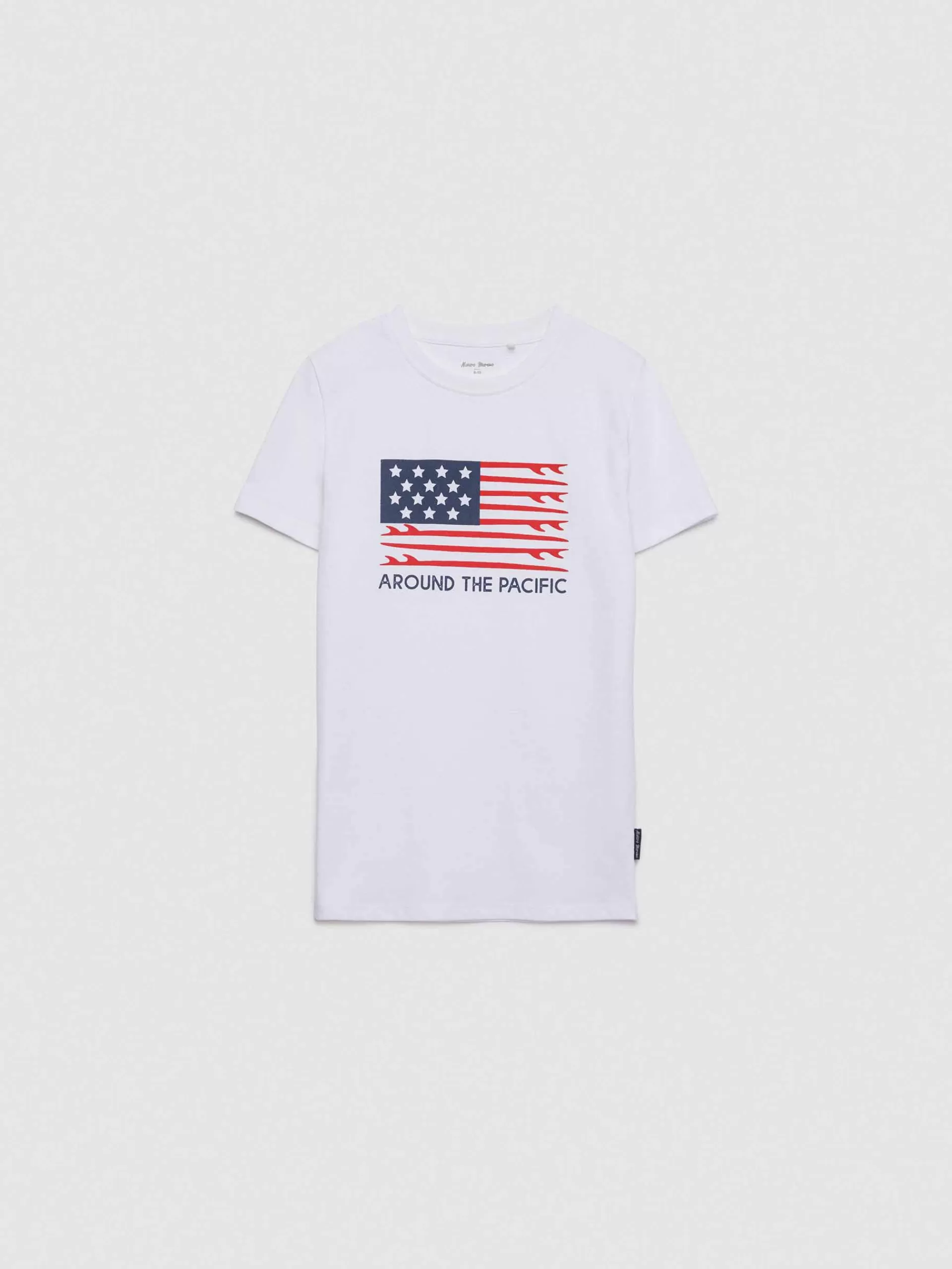Découvrez le nouveau T-shirt sportif Alvaro Moreno pour enfants - Modèle américain en coton blanc de qualité