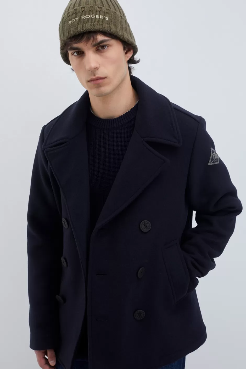 Manteau Homme Roy Rogers en Laine Melton - Coupe Classique Hiver 

Élégant Blazer Masculin Roy Rogers - Tissu Melton Épais pour Style Intemporel 

Veste Hiver Roy Rogers Homme - Laine Melton Doublée avec Poches Cintrées 

Parka Roy Rogers pour Homme - Coupe Adjustable en Laine Melton Résistante 

Manteau D'Hiver Roy Rogers - Confort Optimal en Tissu Melton pour Homme