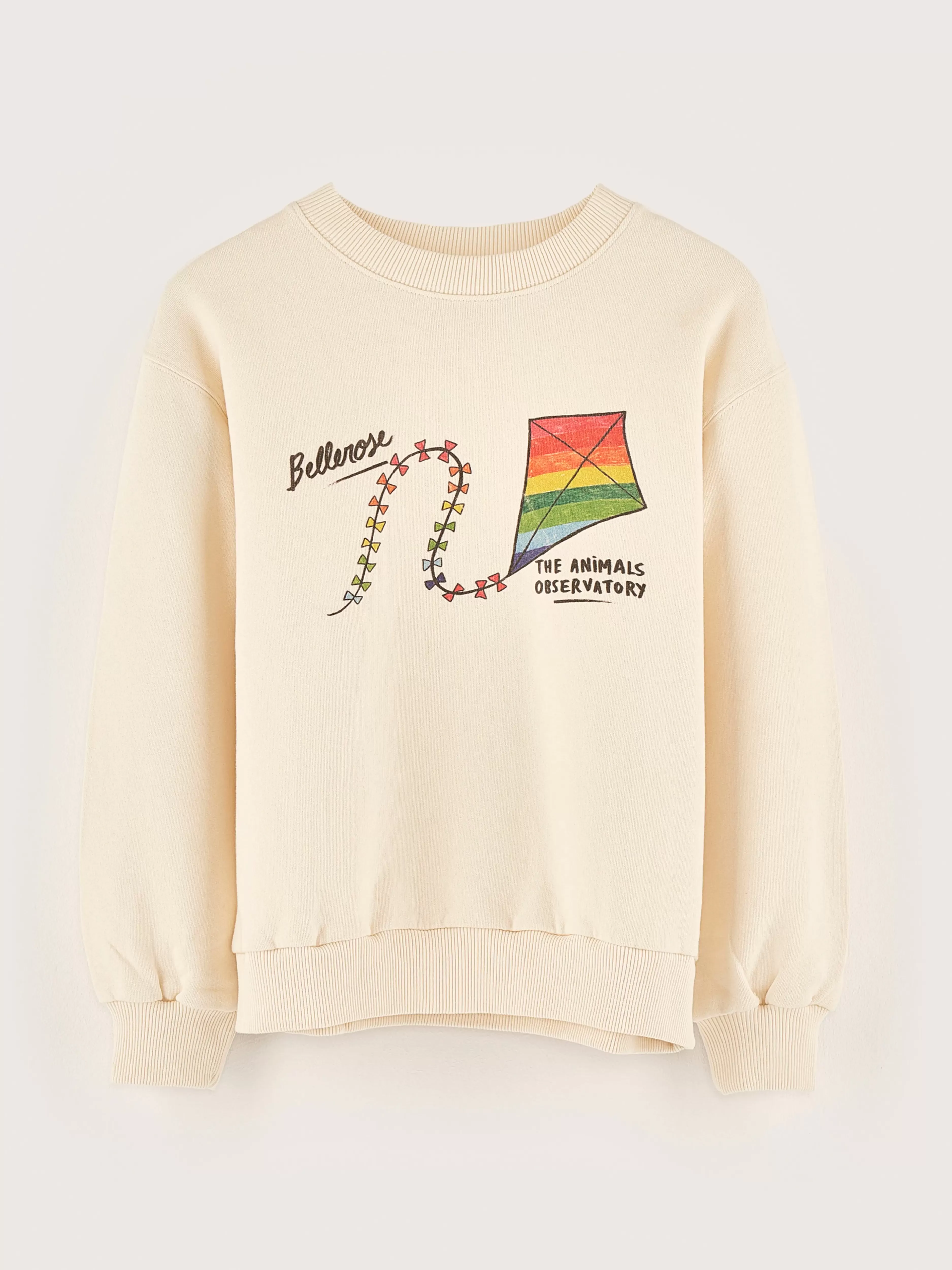 Sweat décontracté Bellerose à col ras du cou - Style urbain avec détails graphiques