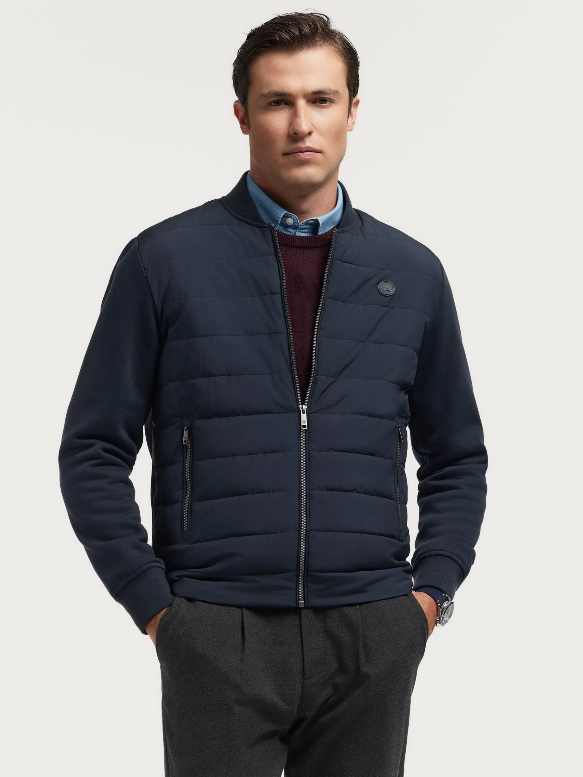 Store Alvaro Moreno CAZADORA ANTLER  Azul Marino