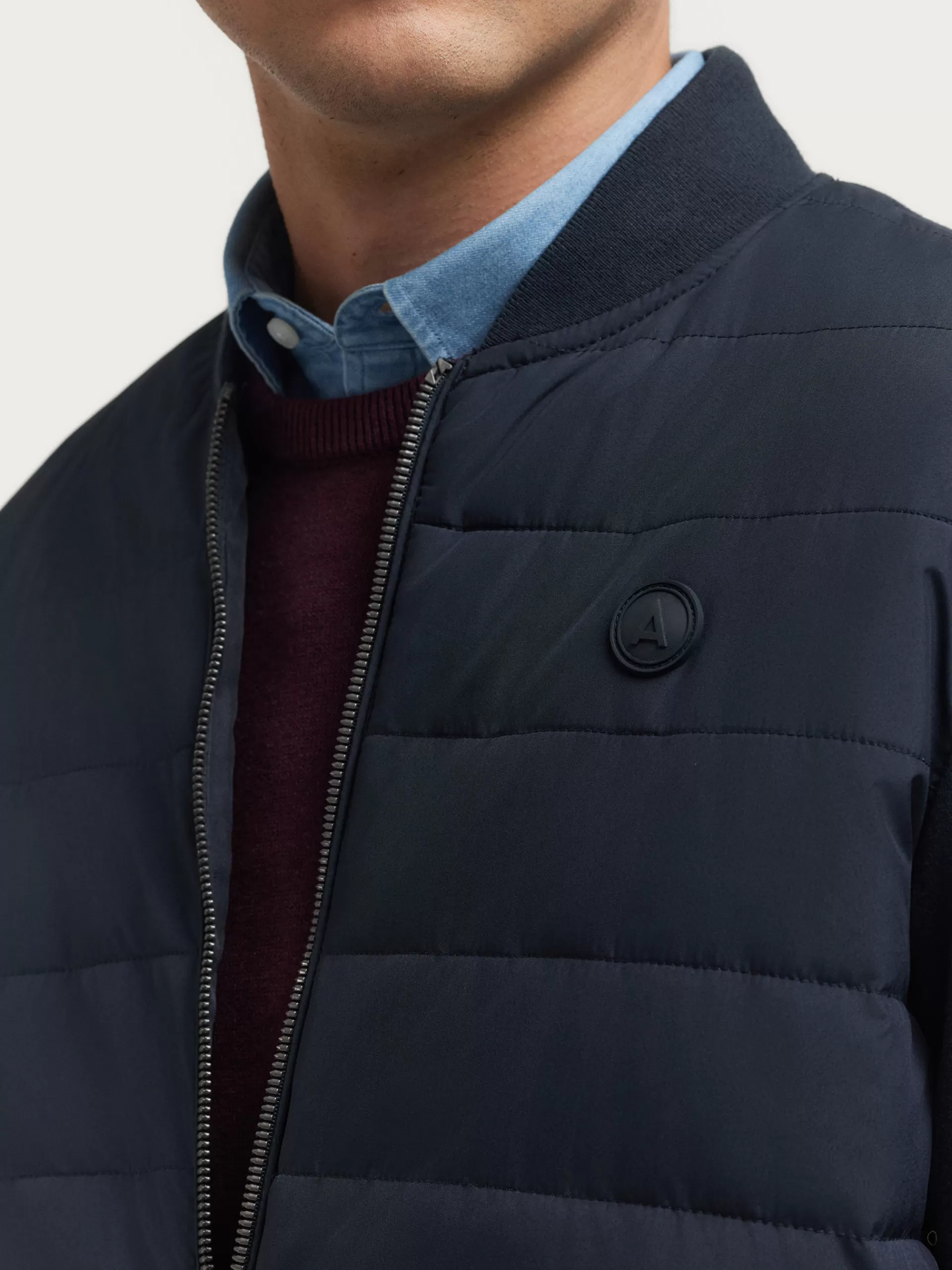 Store Alvaro Moreno CAZADORA ANTLER  Azul Marino