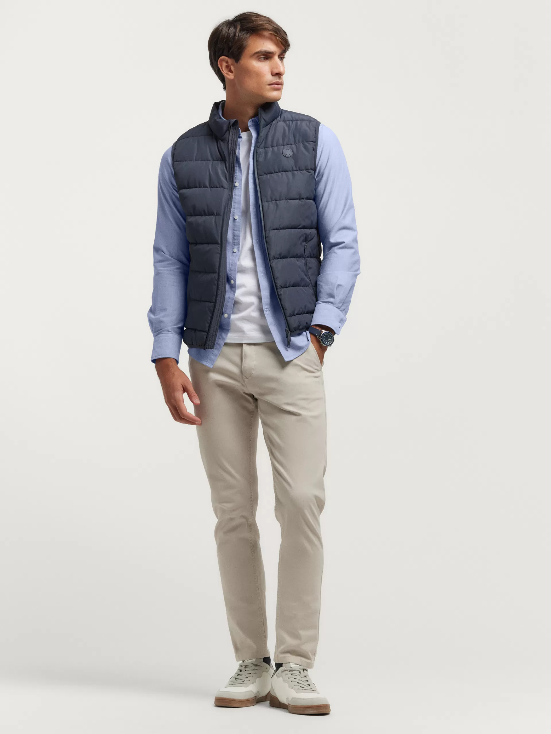 Shop Alvaro Moreno CHALECO SLOOPY  Azul