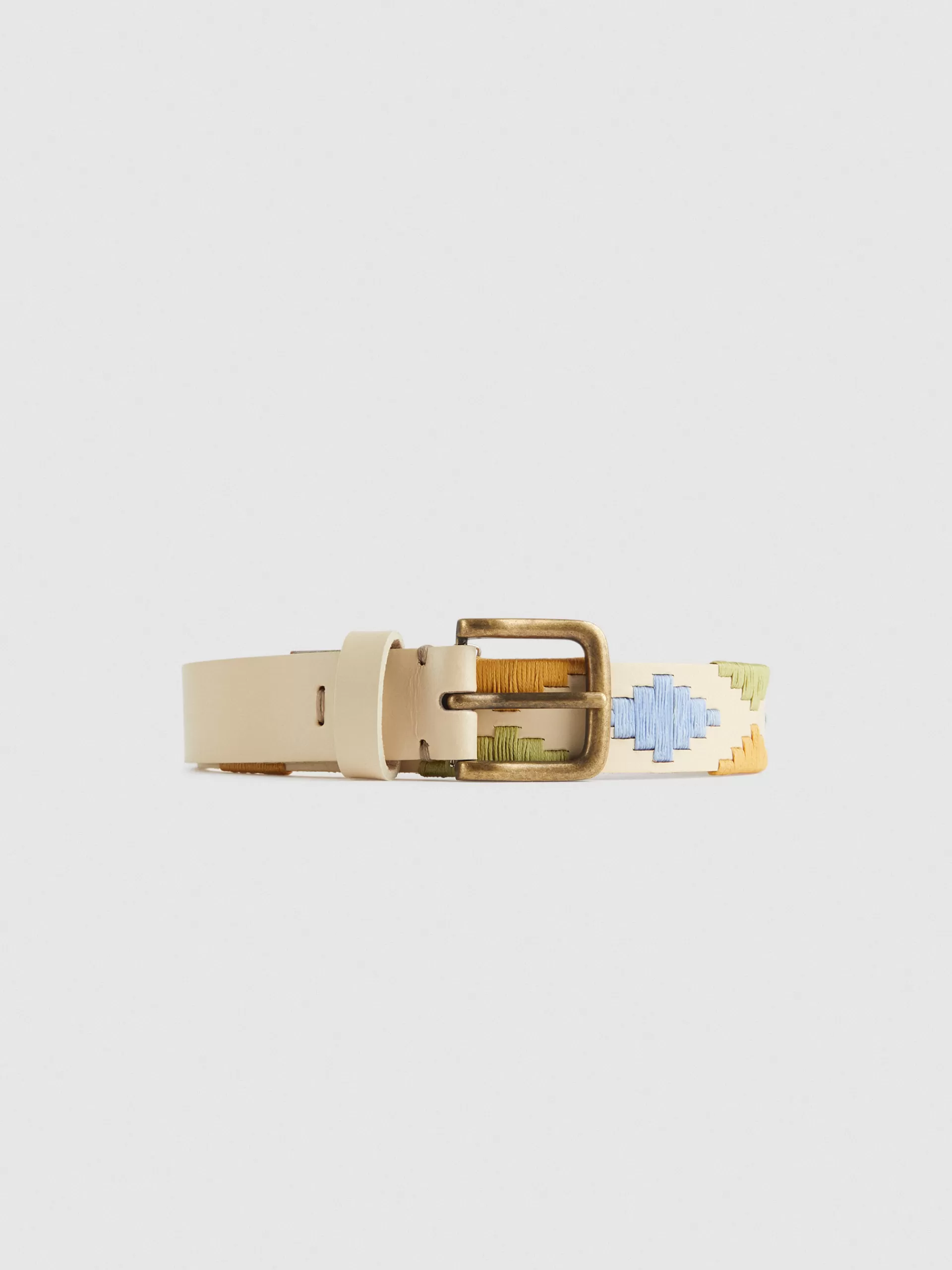 Ceinture Pampa Enfant Alvaro Moreno - Blanc Pur, Style Décontracté & Résistant