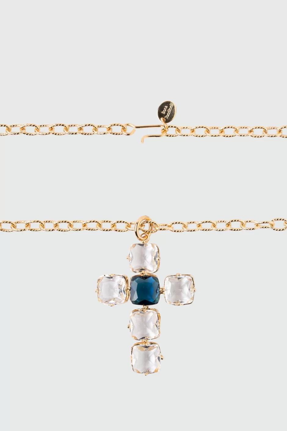 Élégant Collier Croix en Argent Sterling 925 - Collection Rogers par Donna Roy