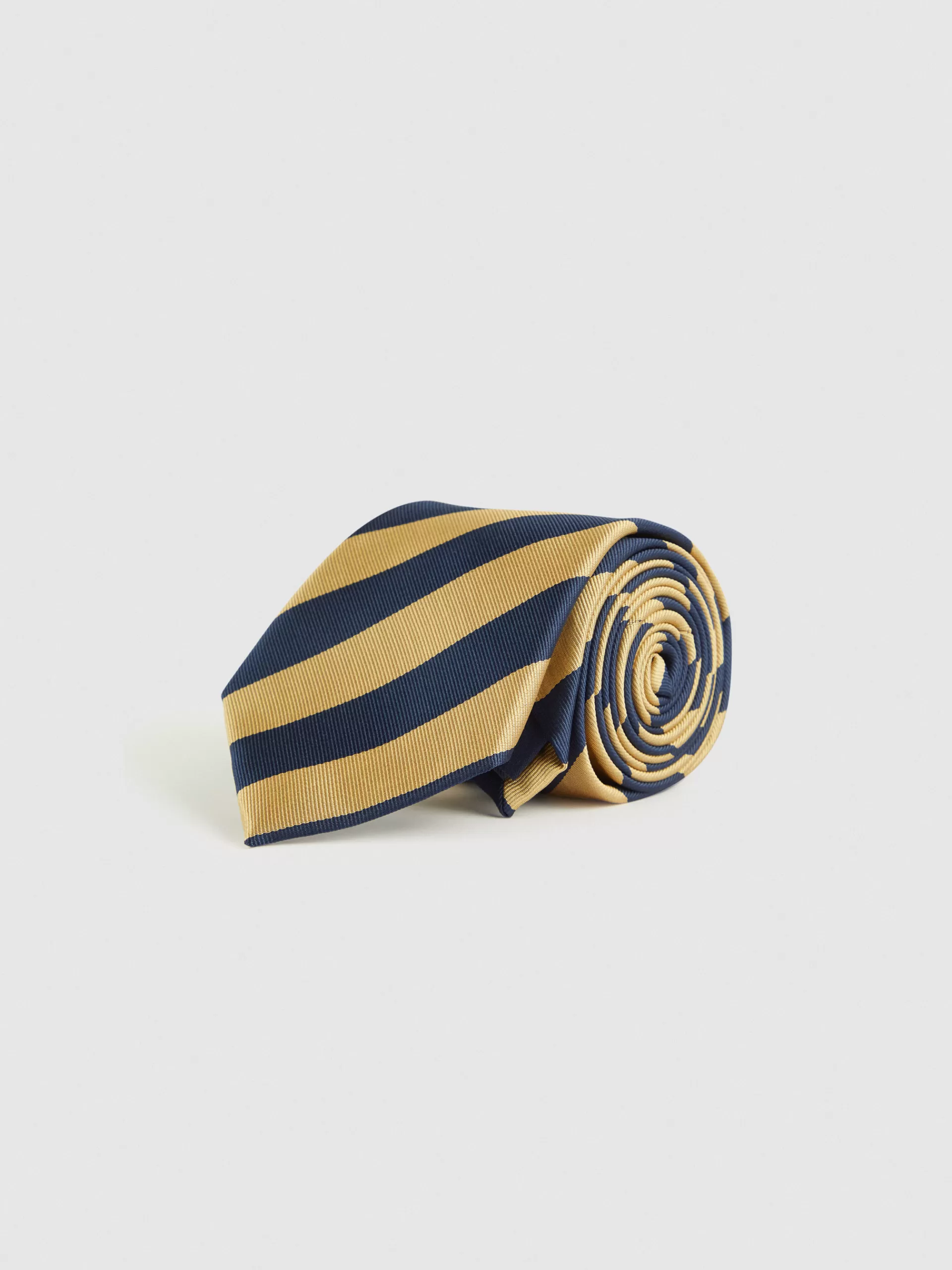 Cravate Jacquard Alvaro Moreno MF - Promotion Éclair | Édition Limitée Jaune Éclatant