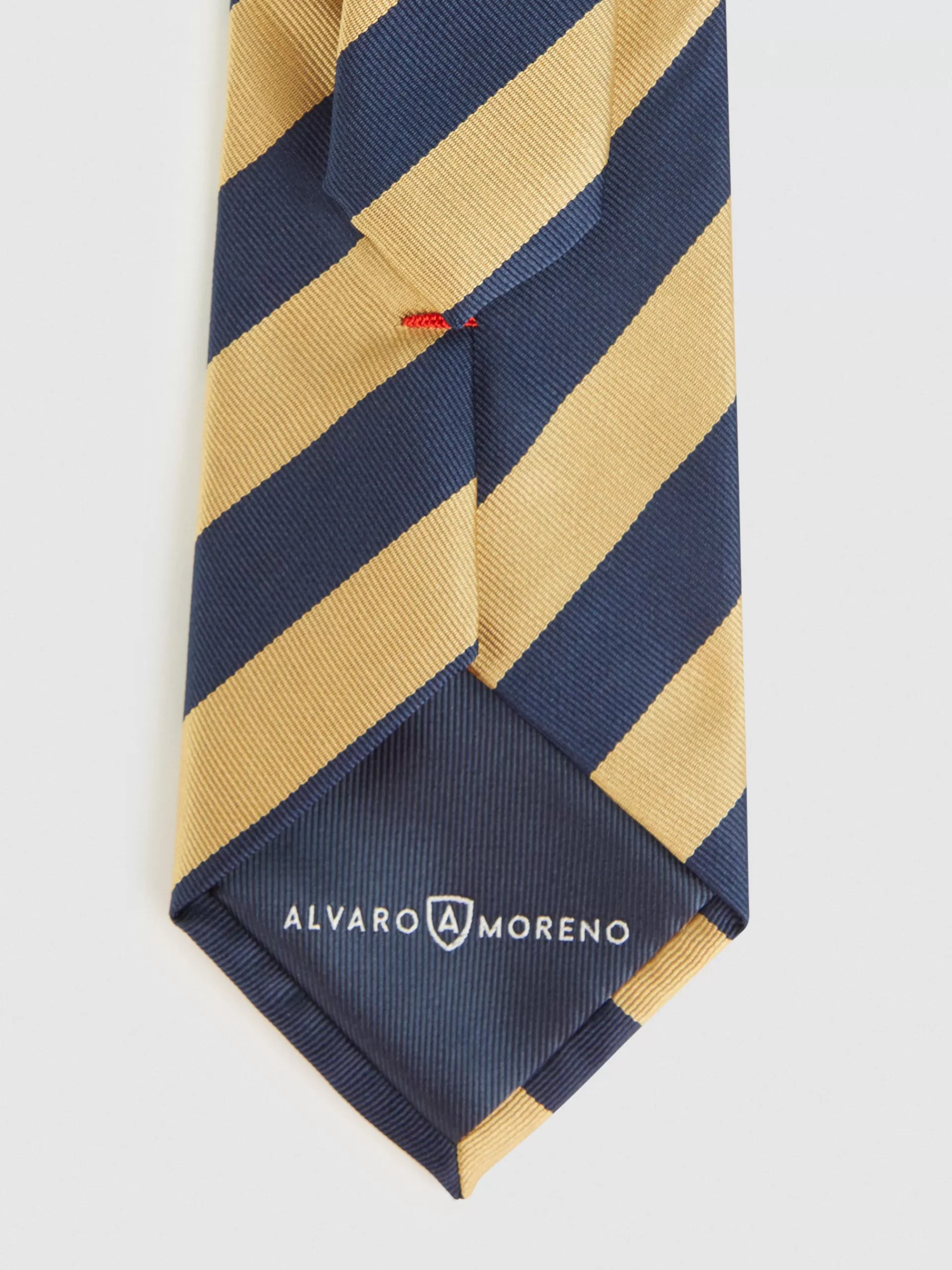 Cravate Jacquard Alvaro Moreno MF - Promotion Éclair | Édition Limitée Jaune Éclatant