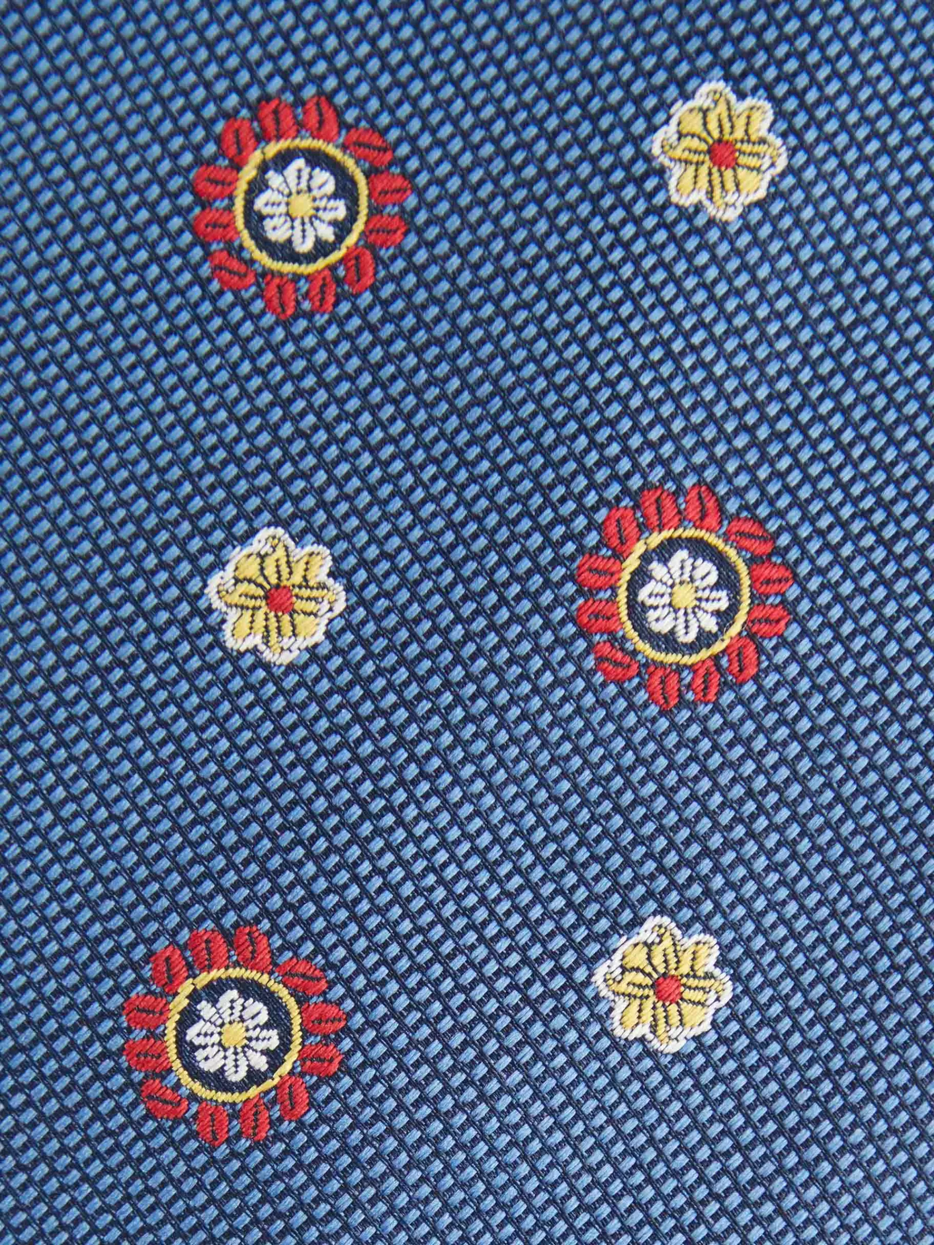 Cravate en Jacquard Premium Alvaro Moreno - Modèle MF Bleu Navy | Élégance Intemporelle & Style Raffiné
