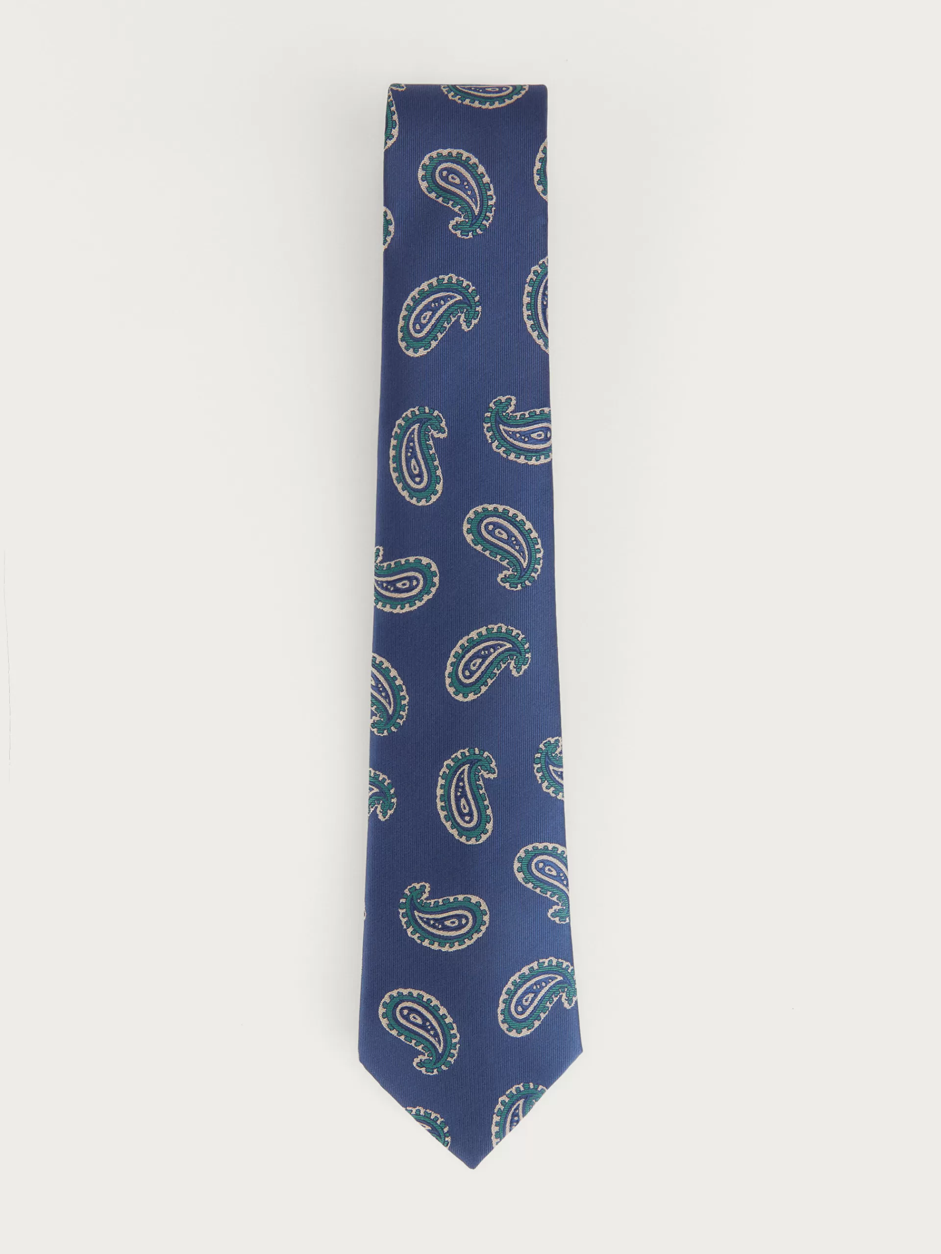 Cravate élégante en Jacquard Marine - Collection Exclusive Alvaro Moreno