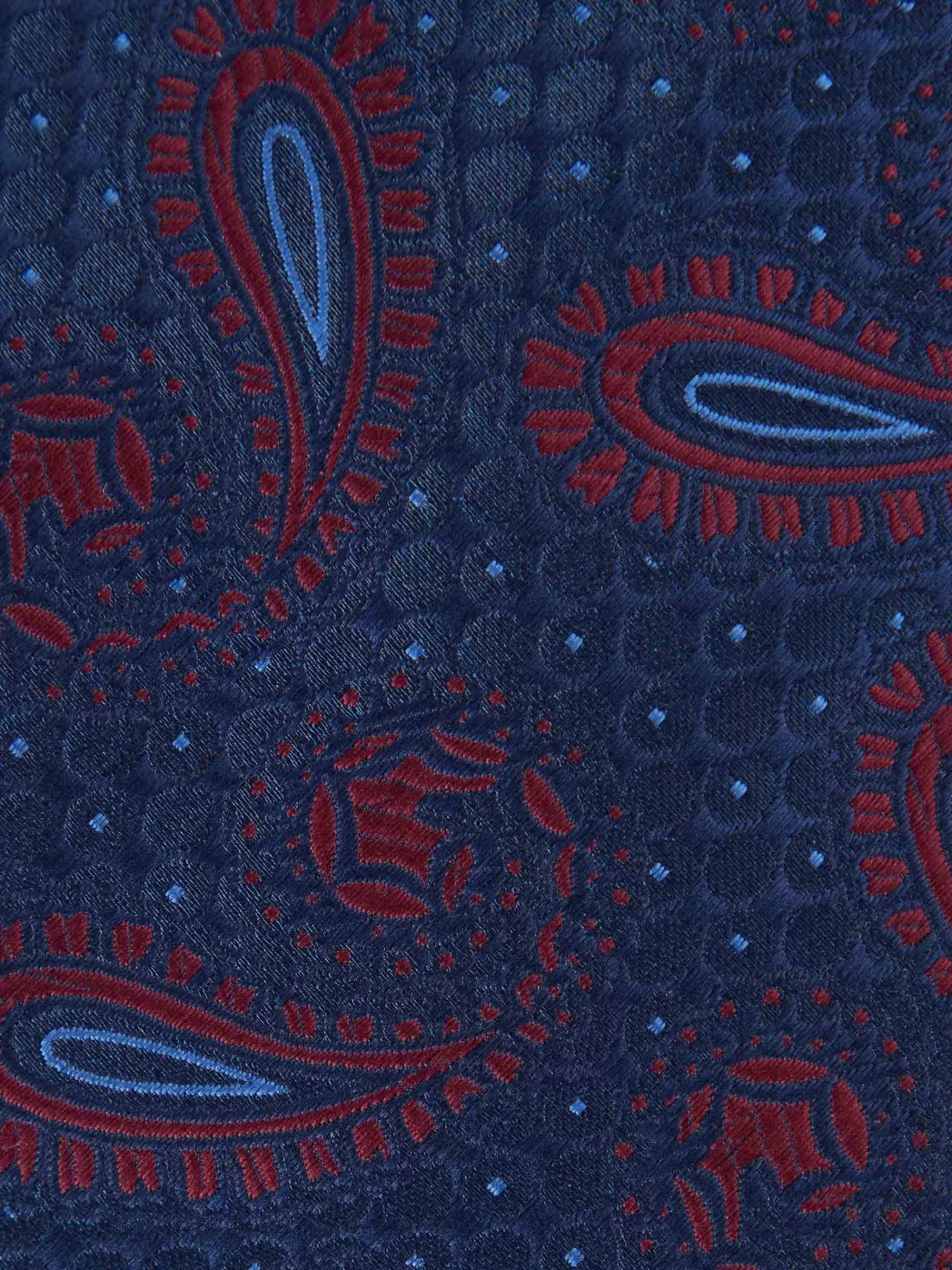 Élégante cravate en jacquard premium bleu marine - Collection exclusive Alvaro Moreno - Promotion éphémère pour un style raffiné