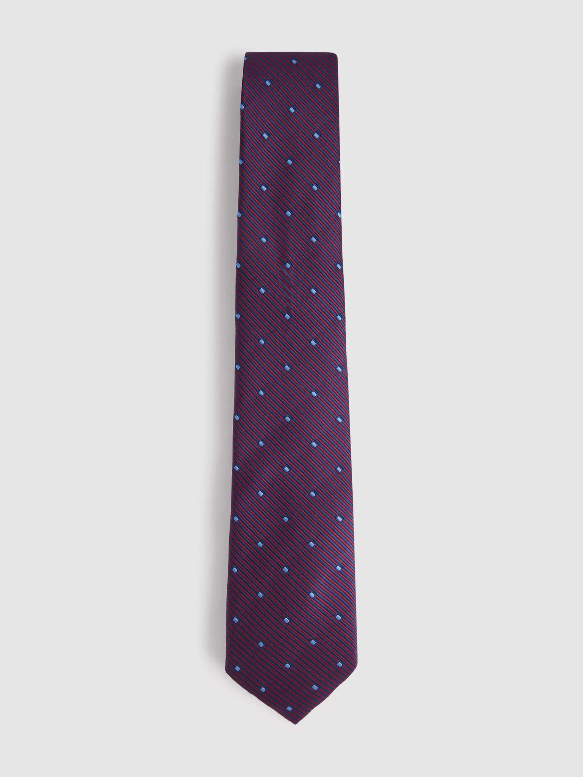 Cravate Jacquard Luxe Alvaro Moreno - Nuance Bordeaux, Élégance Intemporelle