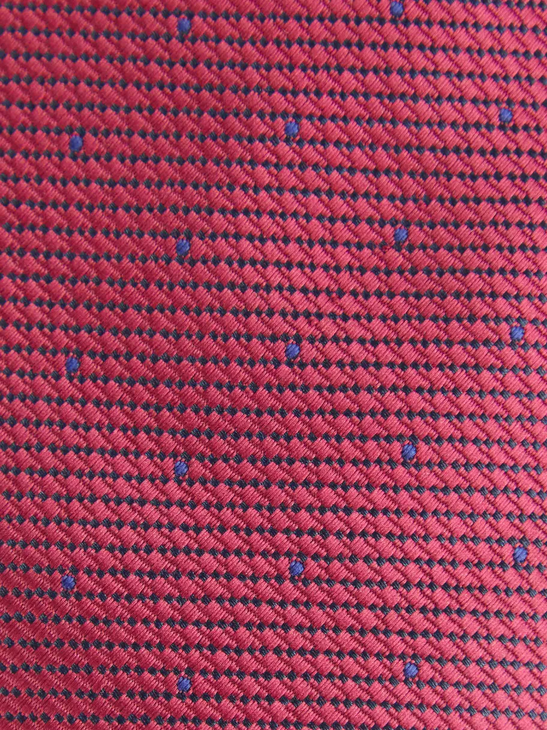 Cravate élégante en Jacquard - Alvaro Moreno - Ton sur ton bordeaux - Motif intemporel