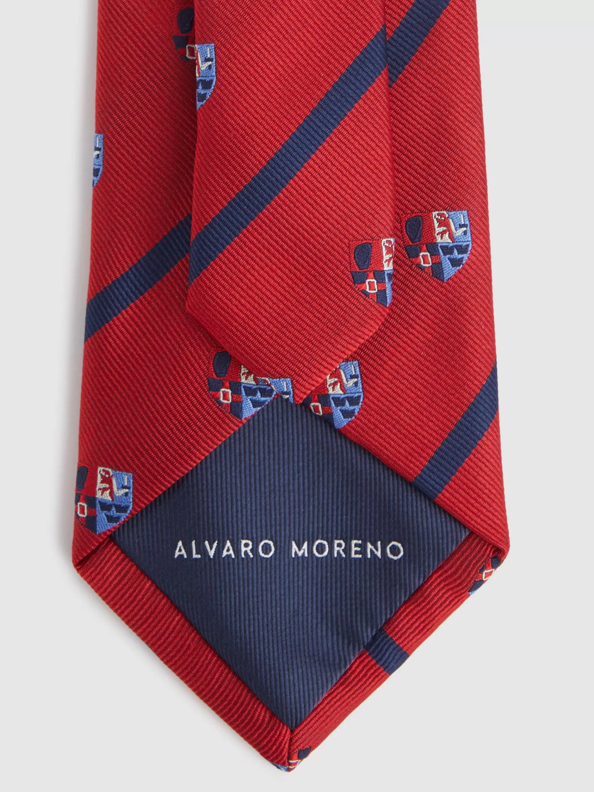 Cravate Jacquard Alvaro Moreno - Rouge Bordeaux Élégant | Best-Seller Printemps 2024 | Style Cérémonie & Bureau