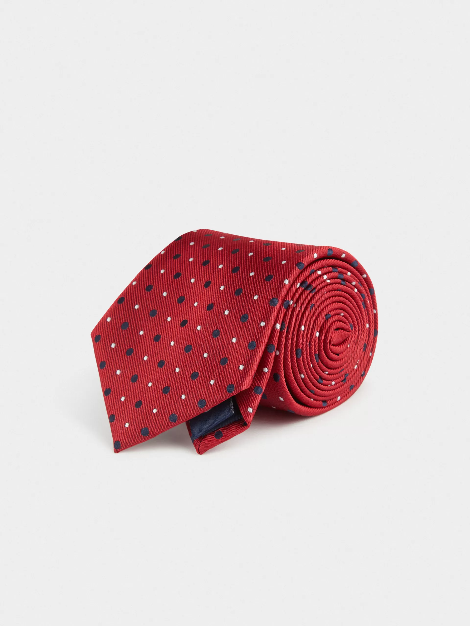 Cravate Jacquard Luxe Alvaro Moreno - Rouge Vif, Style Intemporel pour Tenue Élégante (Collection Exclusive)