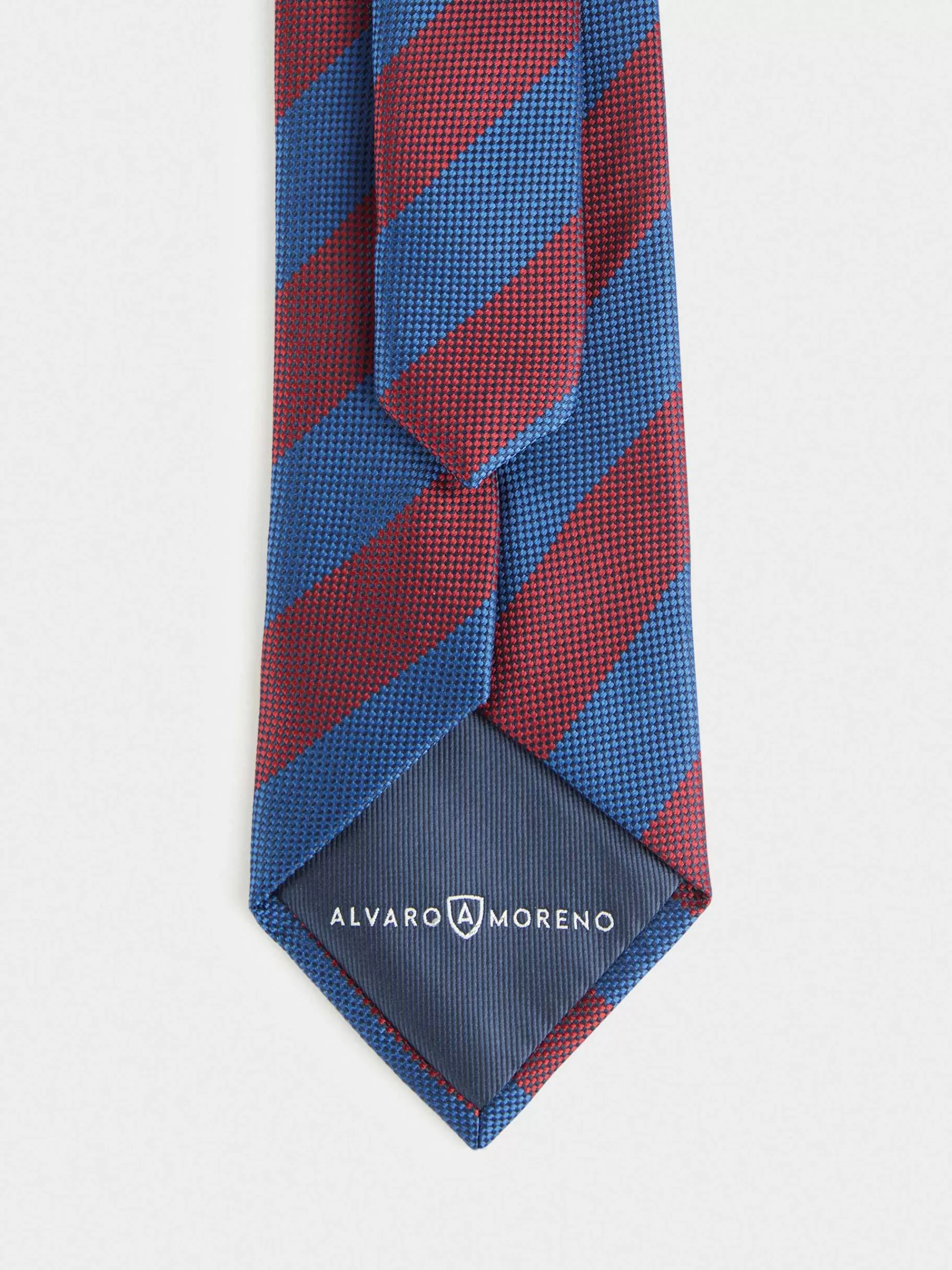 Cravate Jacquard MF Alvaro Moreno - Rouge Vif | Style Intemporel & Promotion Printanière
